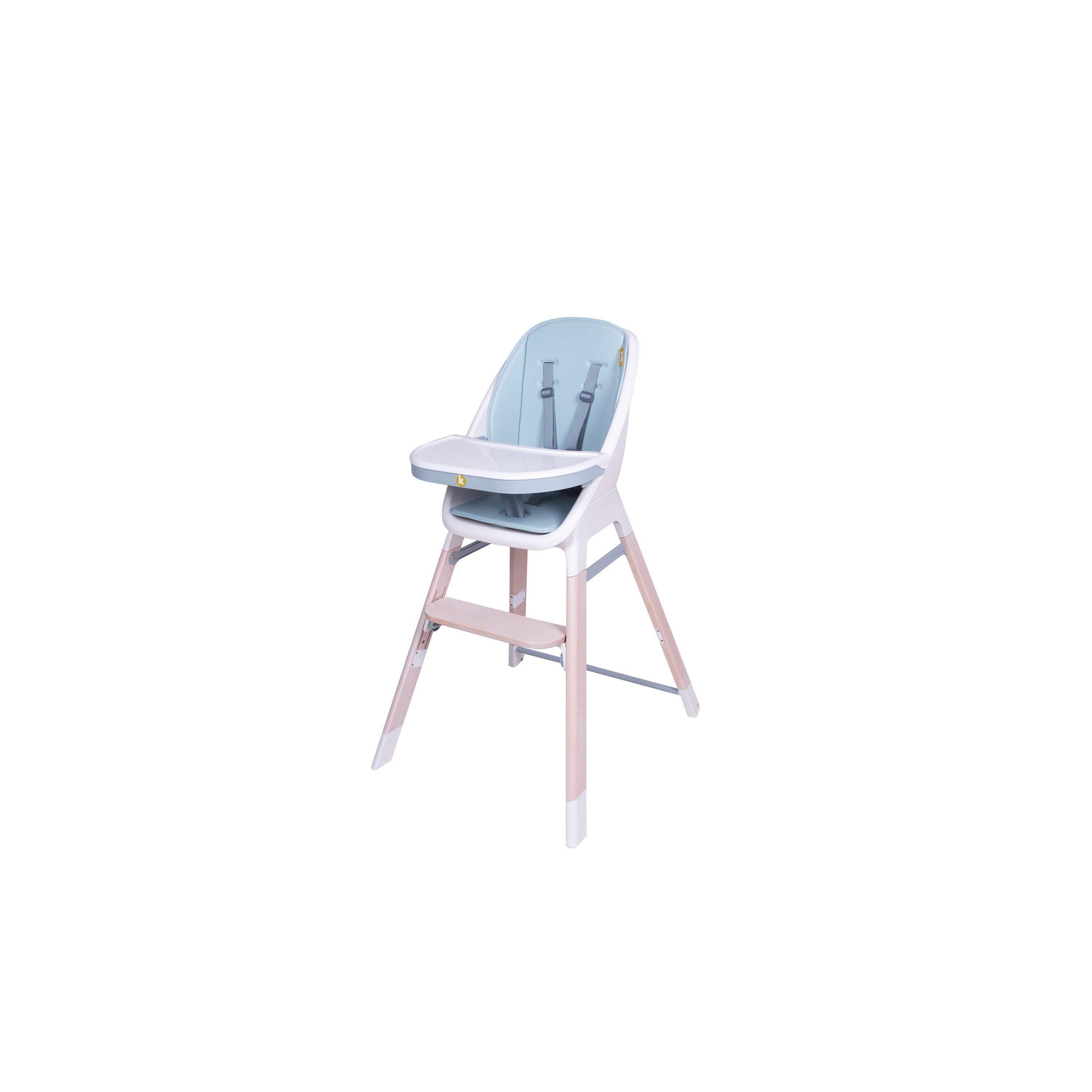 Spring Water - Koo-di - Tiny Taster 3 in 1 wooden highchair - Spring Water - 1