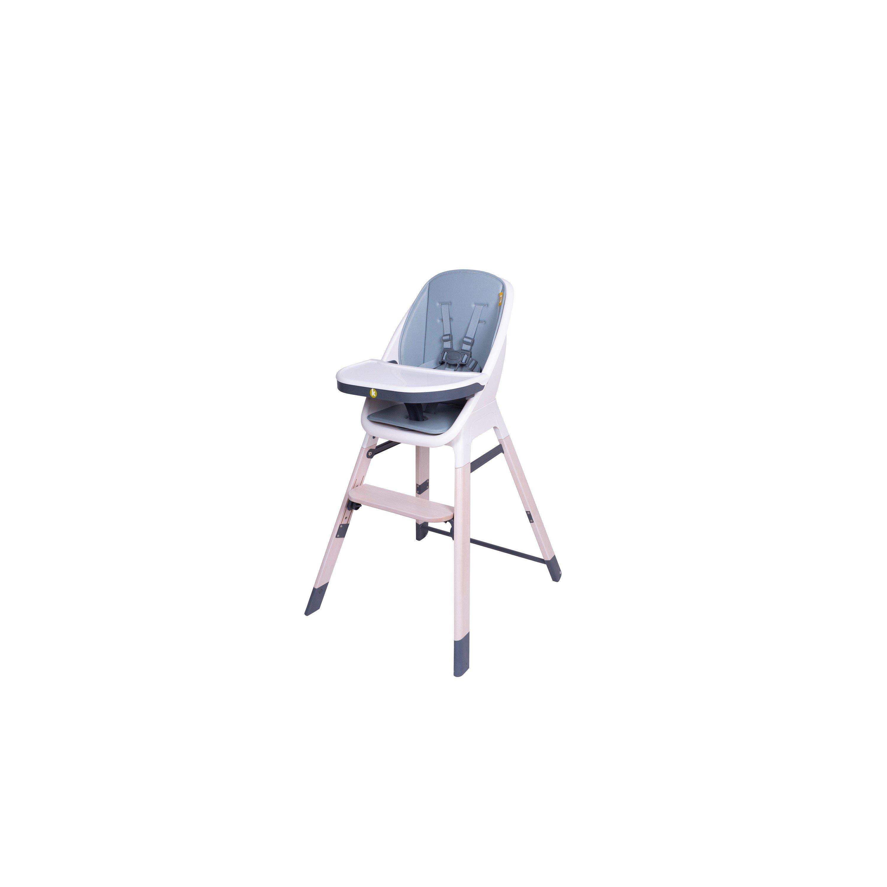 Rain Cloud - Koo-di - Tiny Taster 3 in 1 wooden highchair - Rain Cloud - 1
