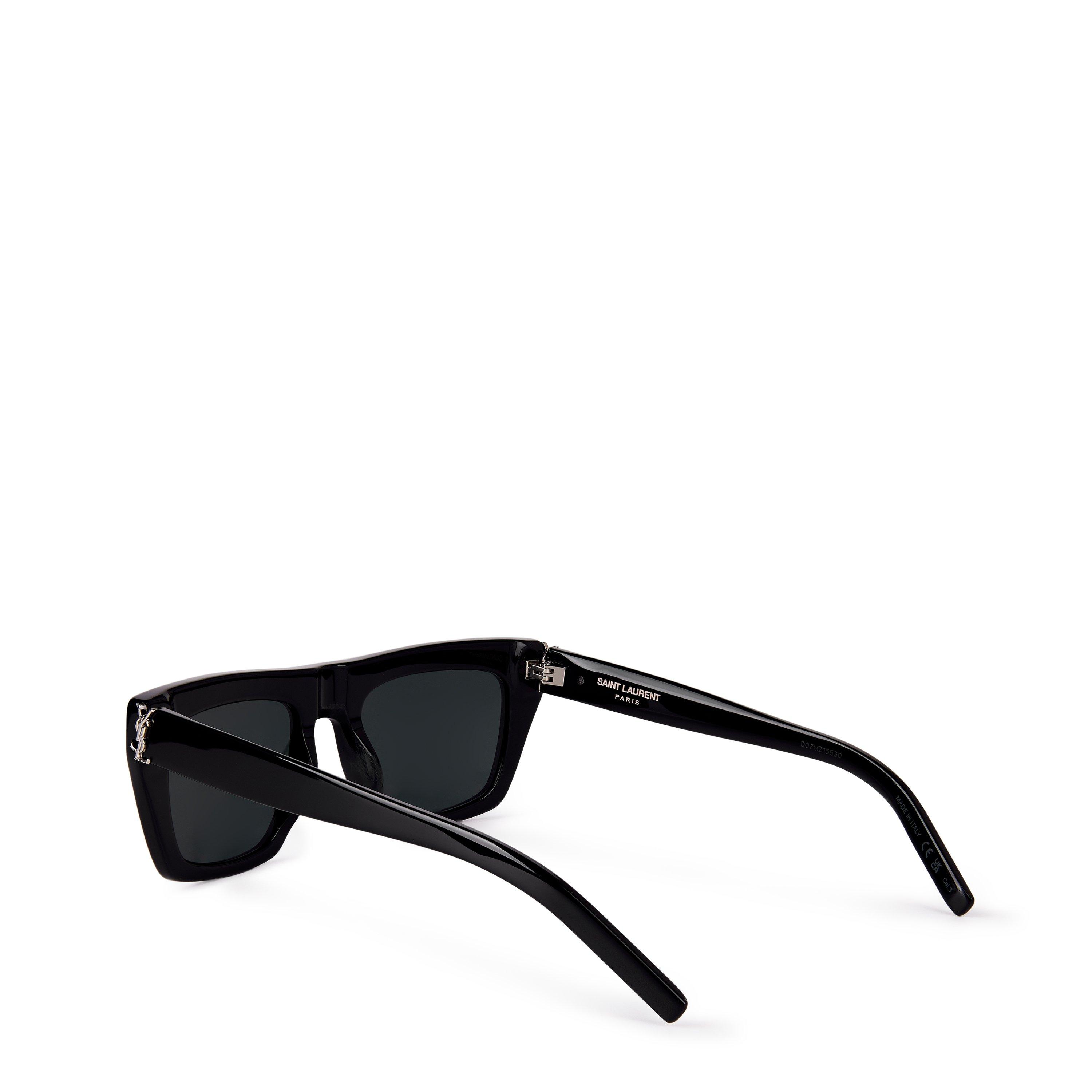 Black/Black - Saint Laurent - Women's Wayfarer Sunglasses - 3