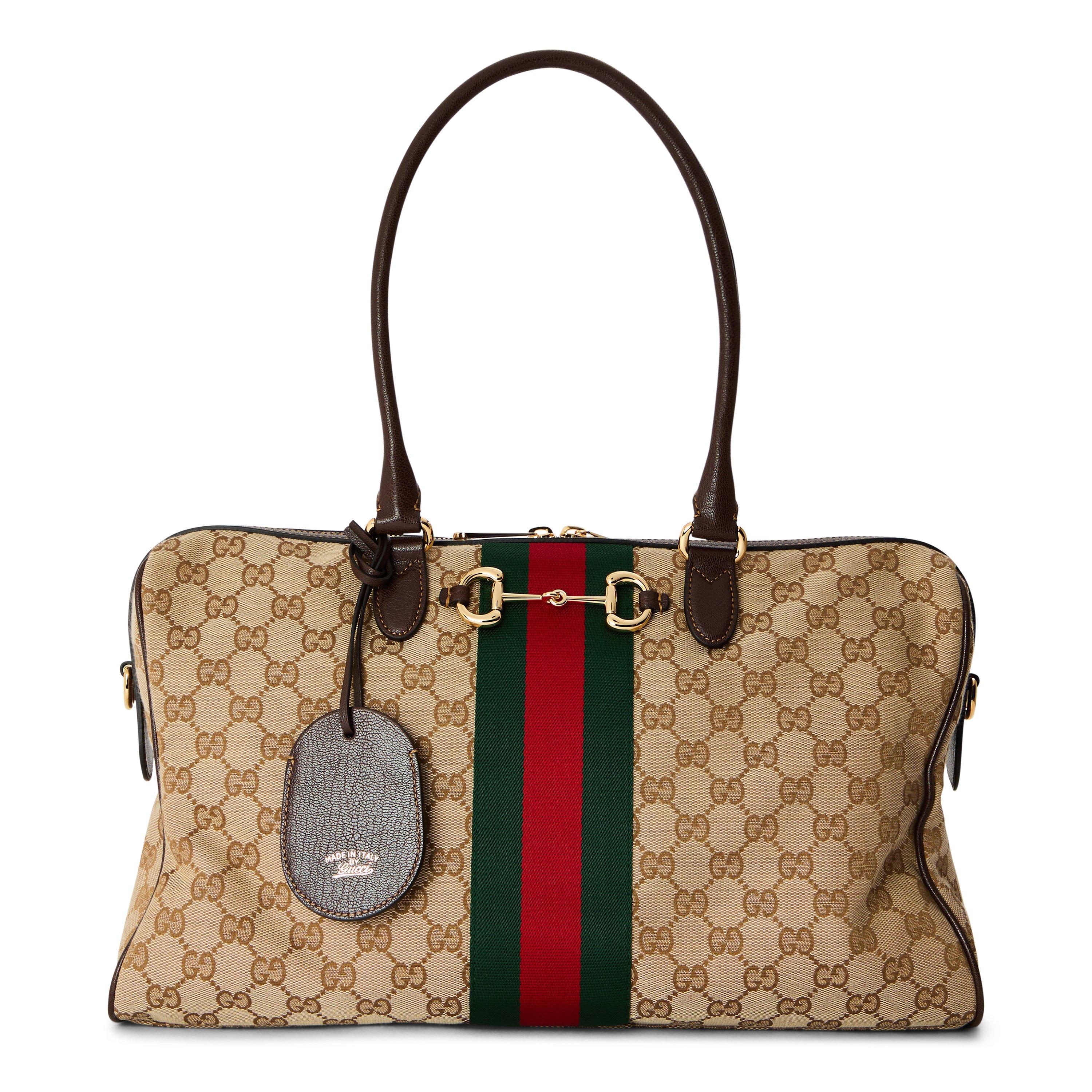 Vintage Sand - Gucci - Large Boston Bag - 1