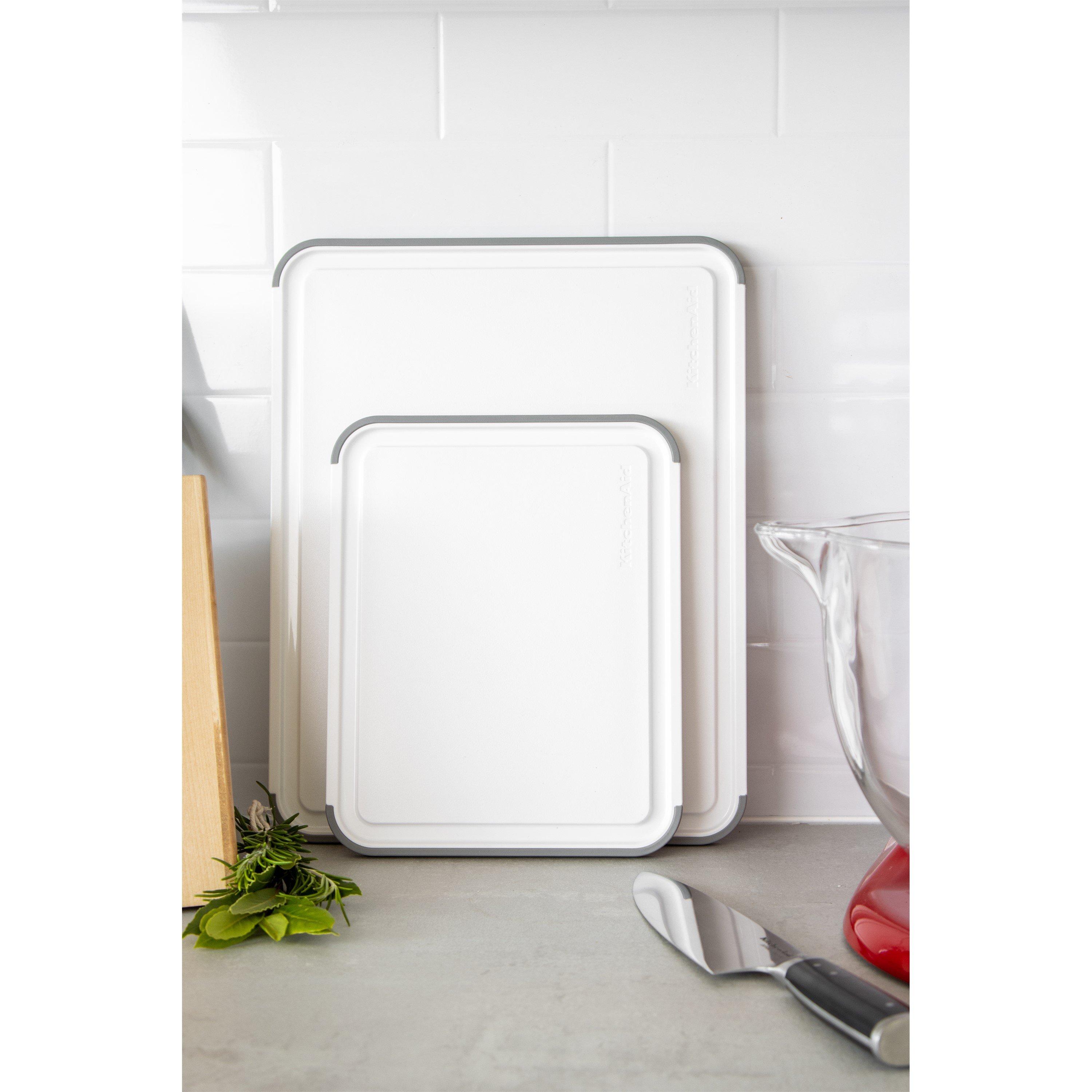 White - KitchenAid - Classic 2pc Chopping Board - 3