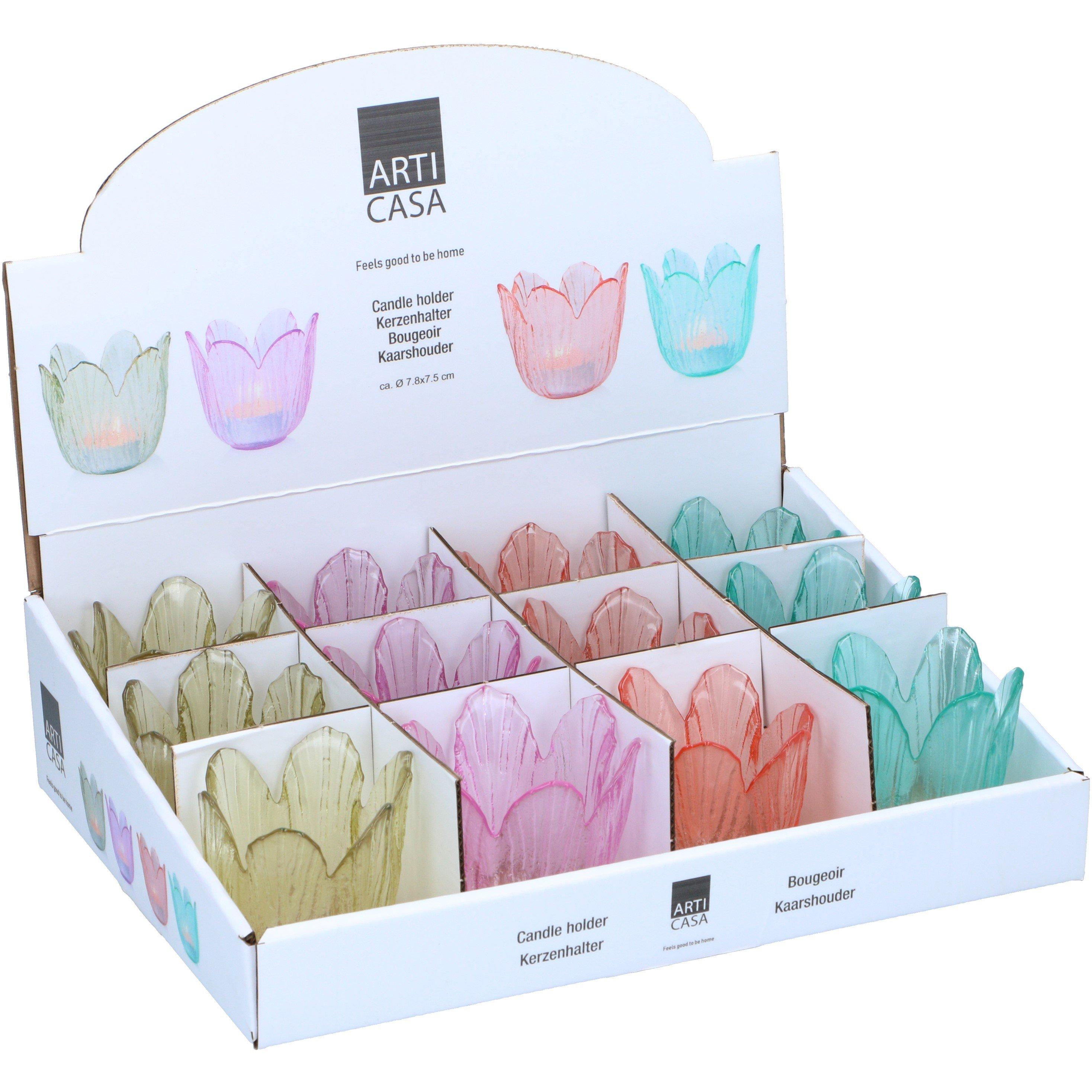 Multi - Arti Casa - Flower Shaped Candle Holder - 2