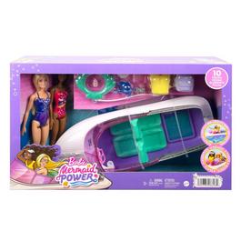 Barbie Unisex Kids' Mermaid Boat Fashion Dolls