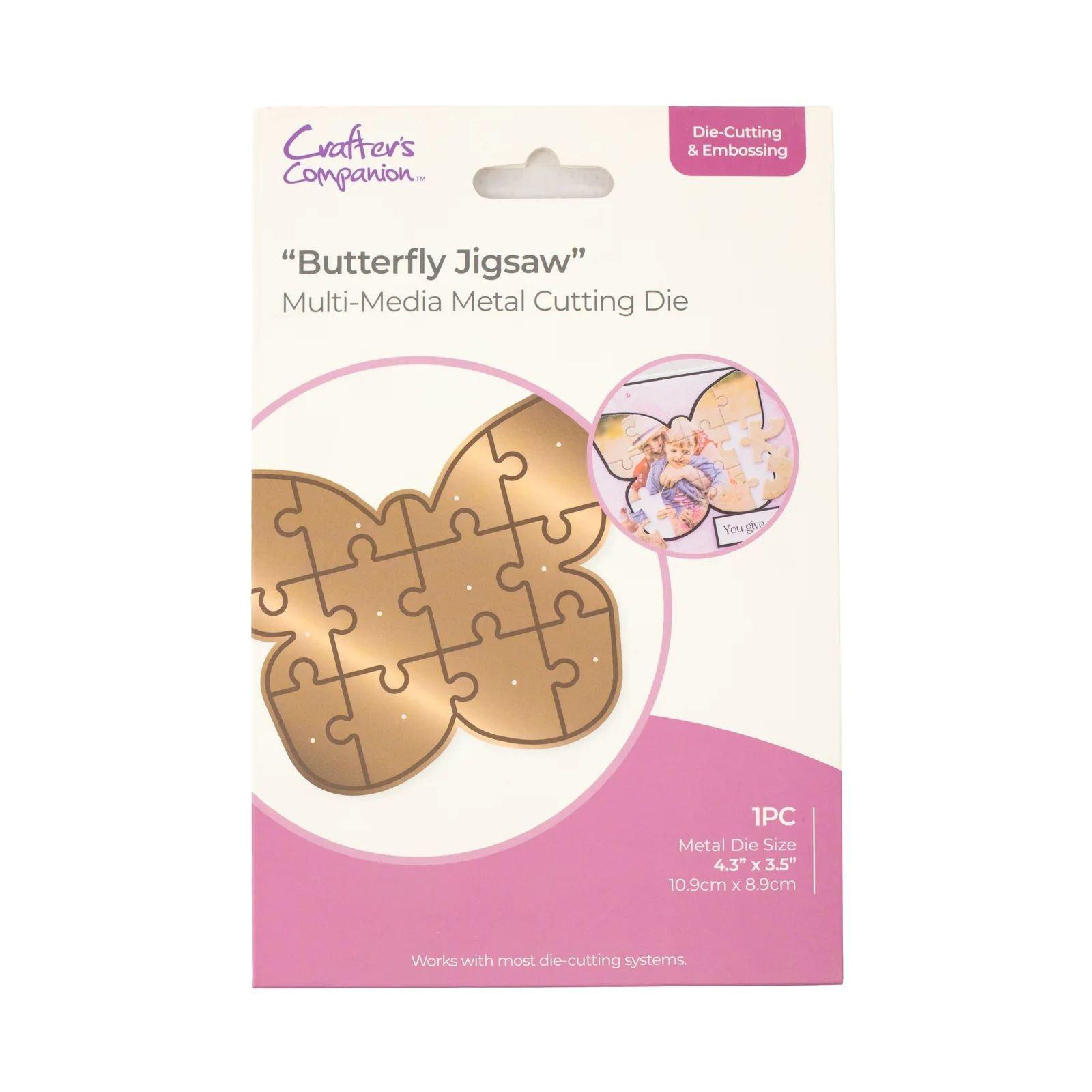 Multi - Crafters Companion - Butterfly Jigsaw Die