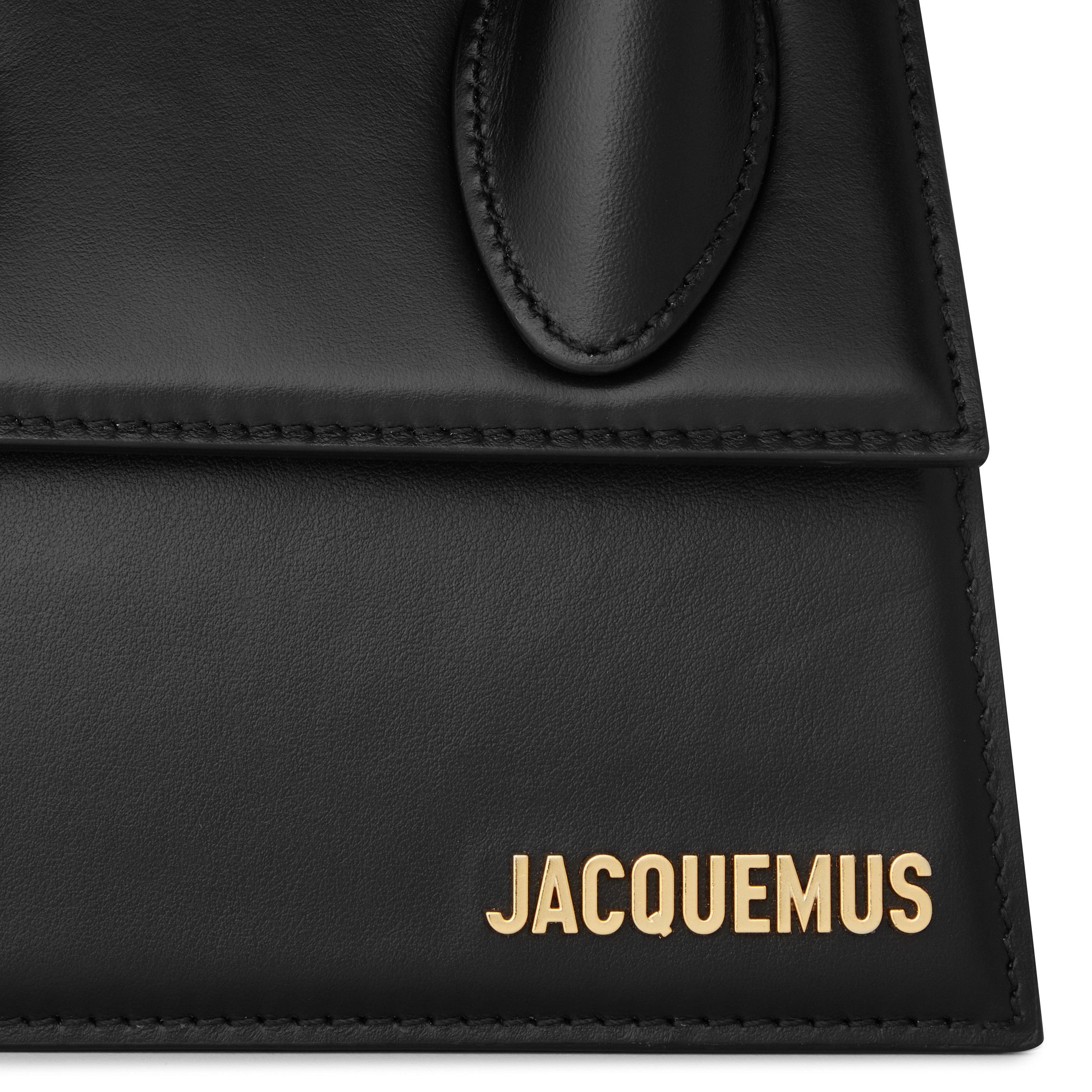 Jacquemus | Women's Logo Leather Le Chiquito Noeud Grab Bag | Top
