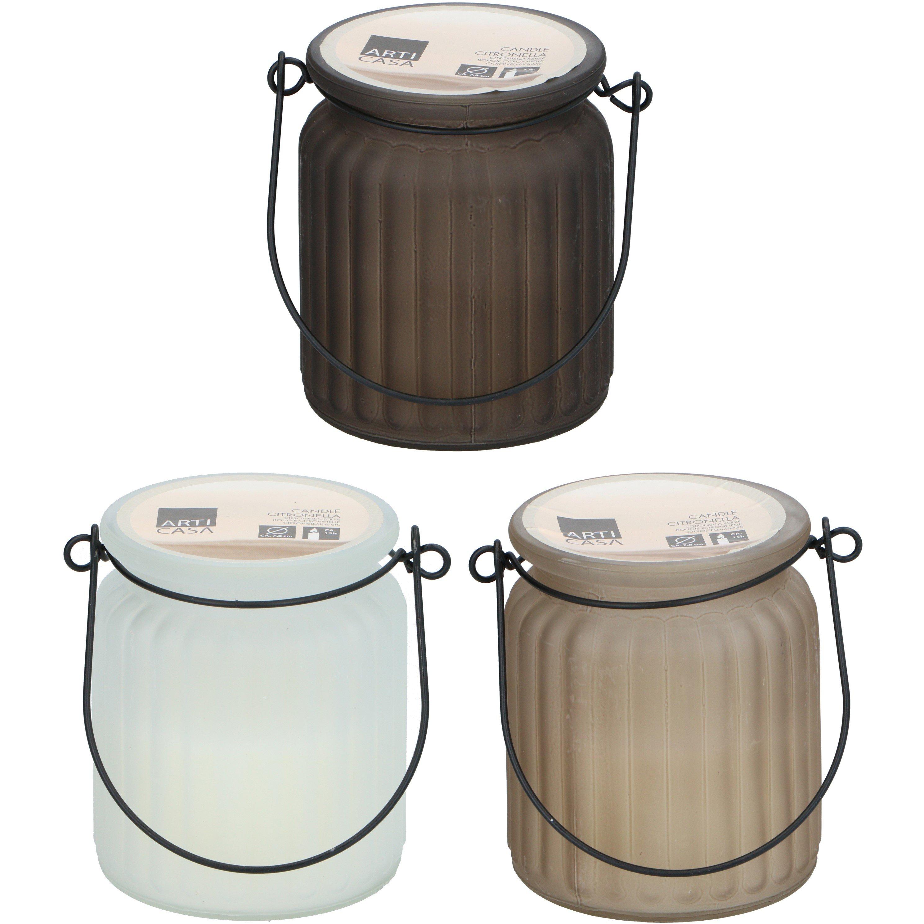Multi - Arti Casa - Set of 3 Candle Holder Jars - 2
