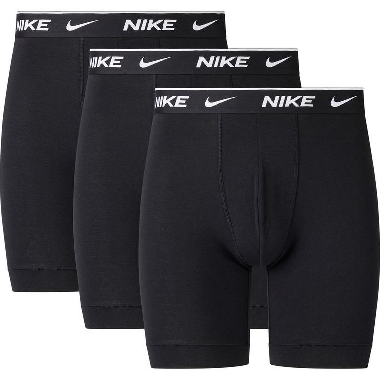 Noir - Nike - 3 Pack Long Boxers Mens - 1