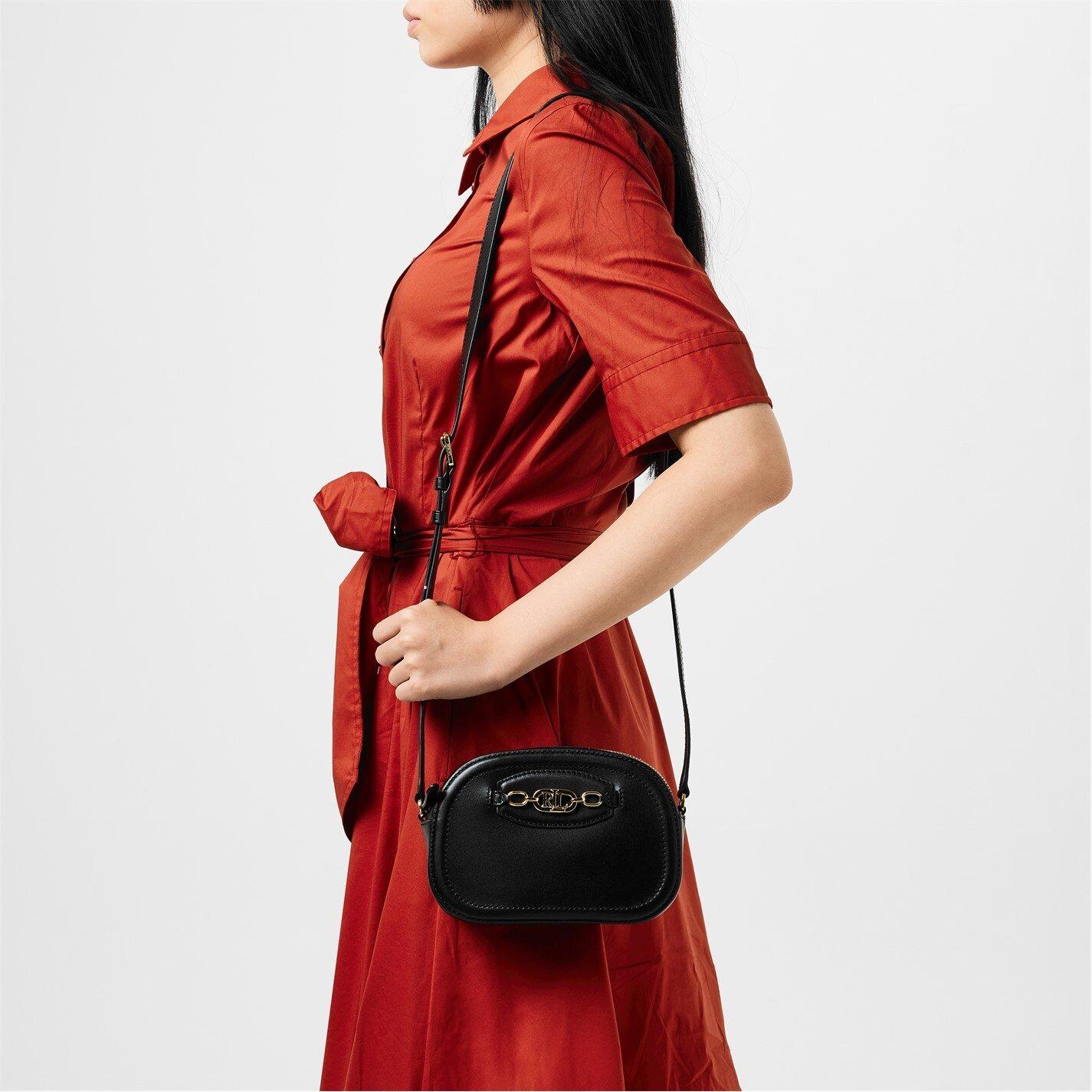 Black - Lauren by Ralph Lauren - Women's Jordynn Crossbody Bag - 2