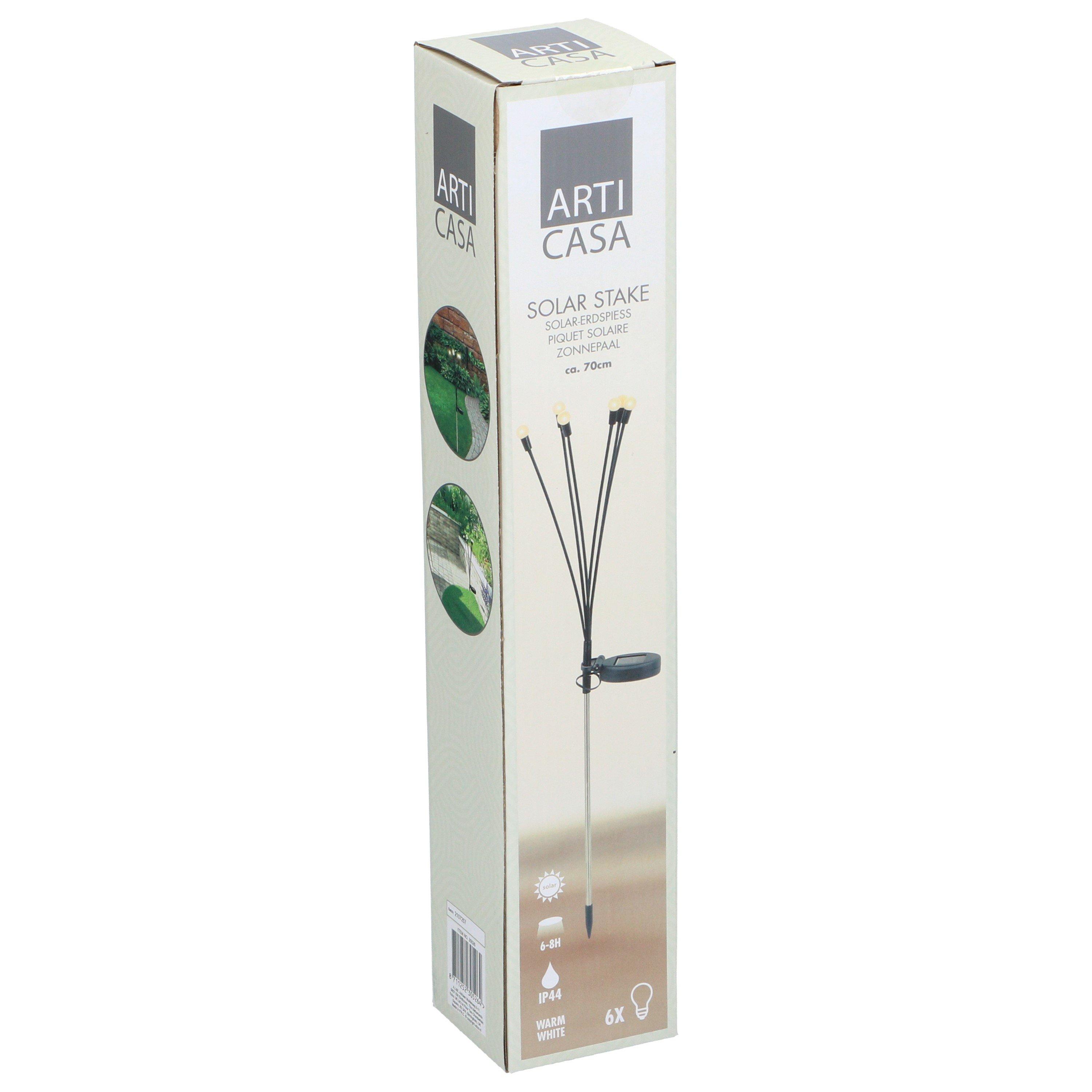 Grey - Arti Casa - Solar Stake Firefly - 3