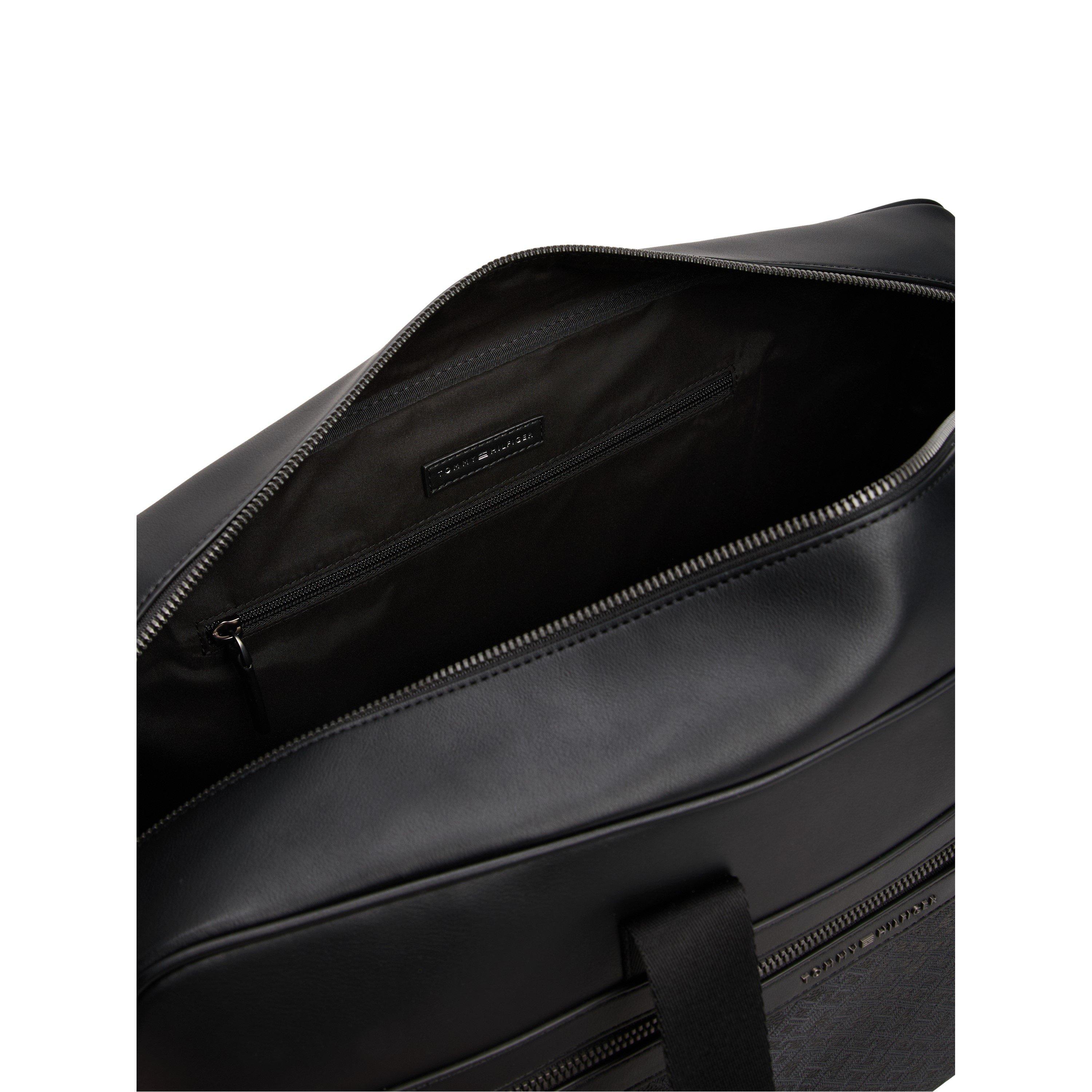 Black - Tommy Hilfiger - TH Monogram Duffle Bag - 3