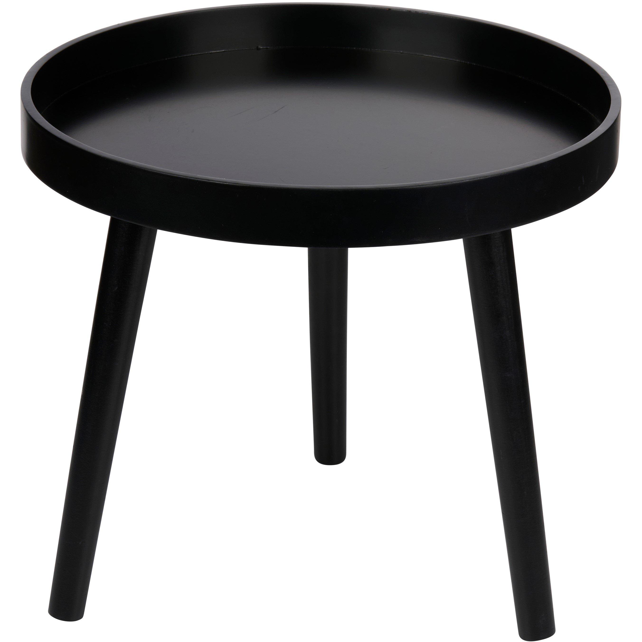 Black - Arti Casa - Round Side Table - 2