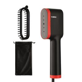 Tower Digital Handheld Garment Steamer Red and Black