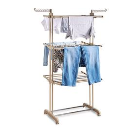 Tower 3-Tier Garment Rack Airer -  Latte