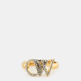 Off White Women's Chain Ring