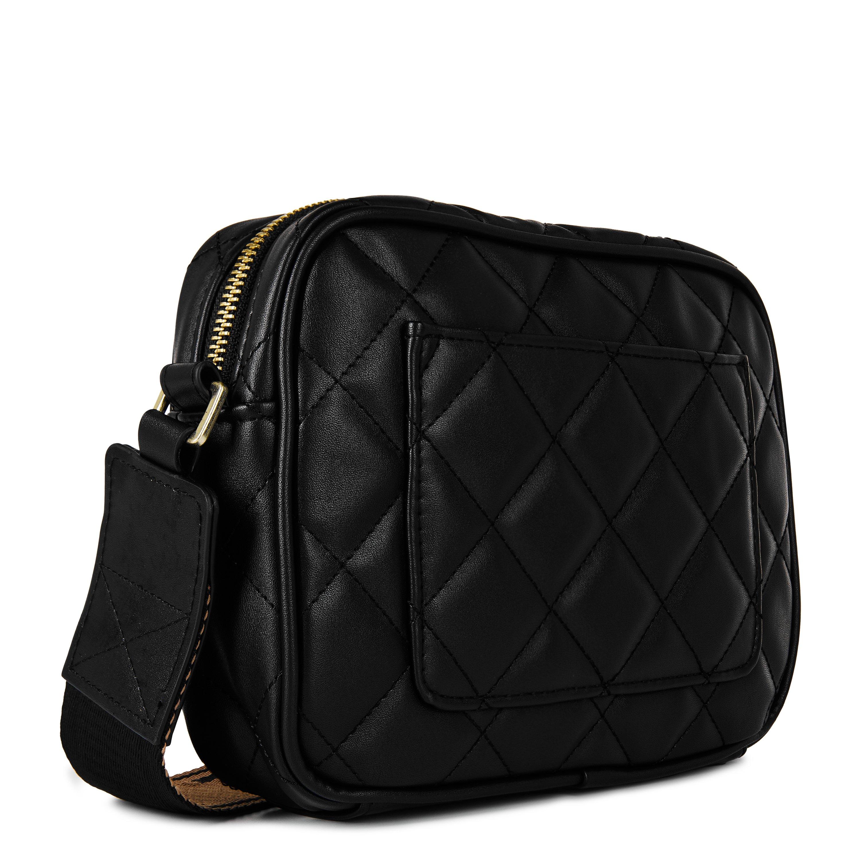 Black - Barbour International - Women's Quilted Sloane Crossbody Bag - 3