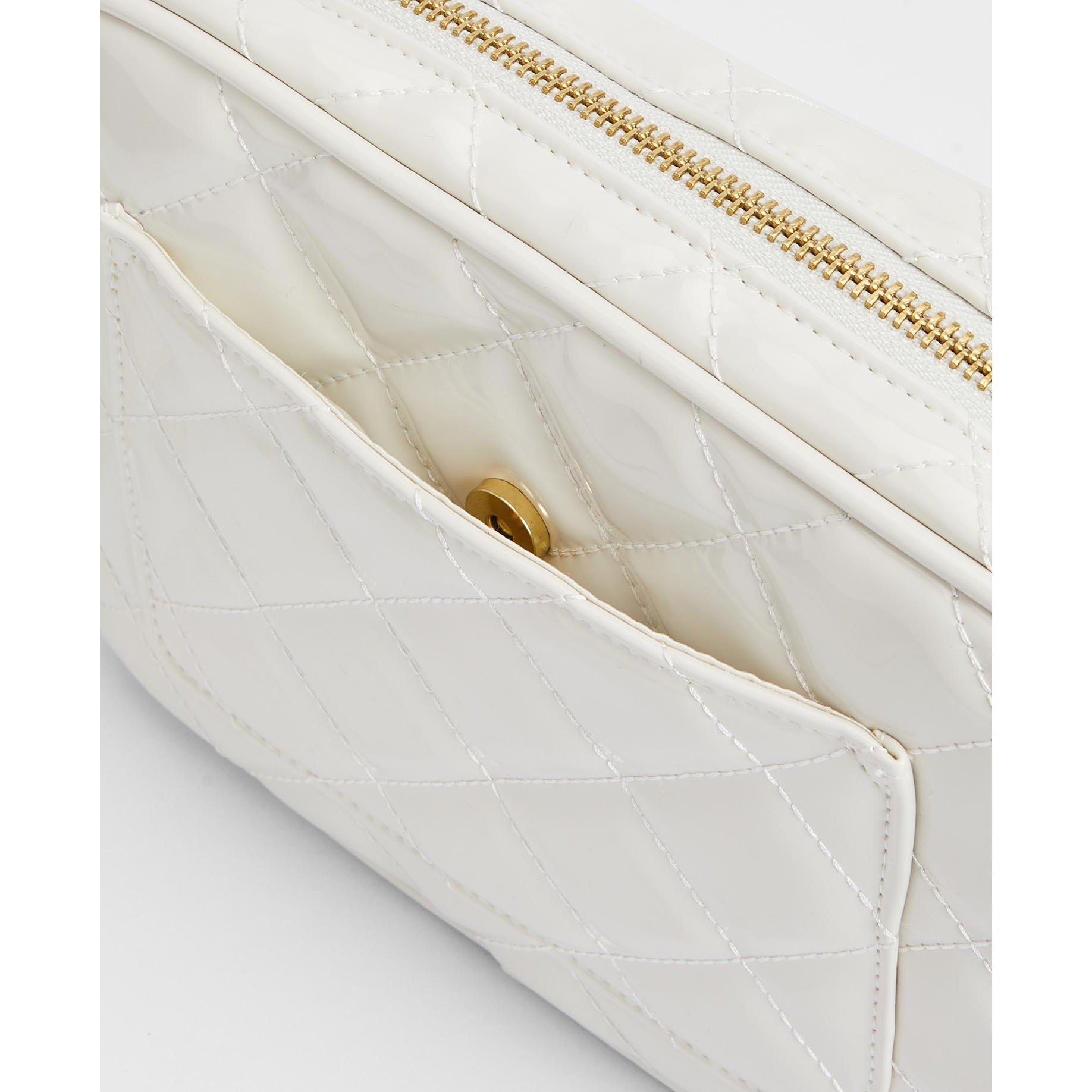 G Silver Birch - Barbour International - Womens Sloane Crossbody Bag - 7