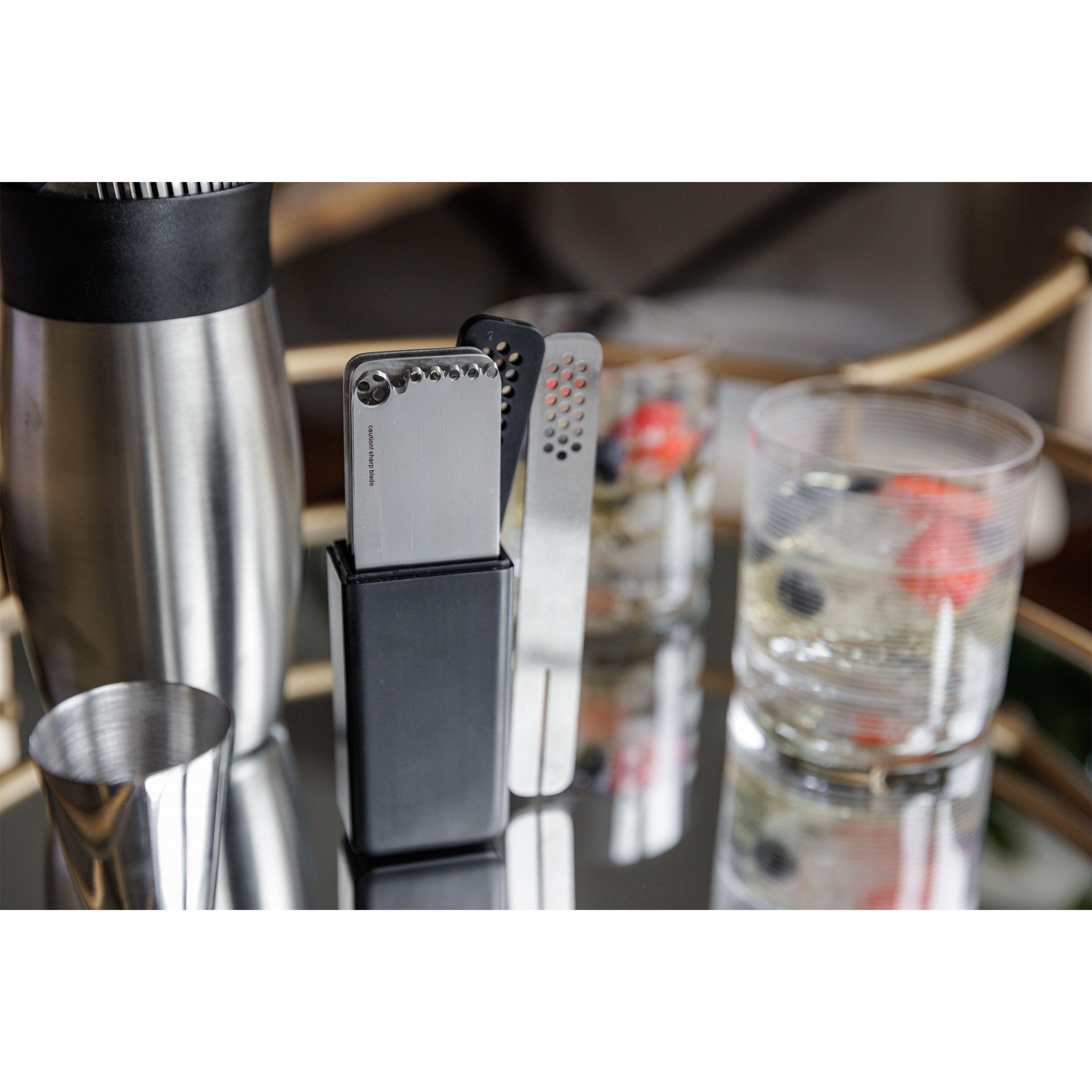 Black - BarCraft - Cocktail Mixing Tool Set - 3