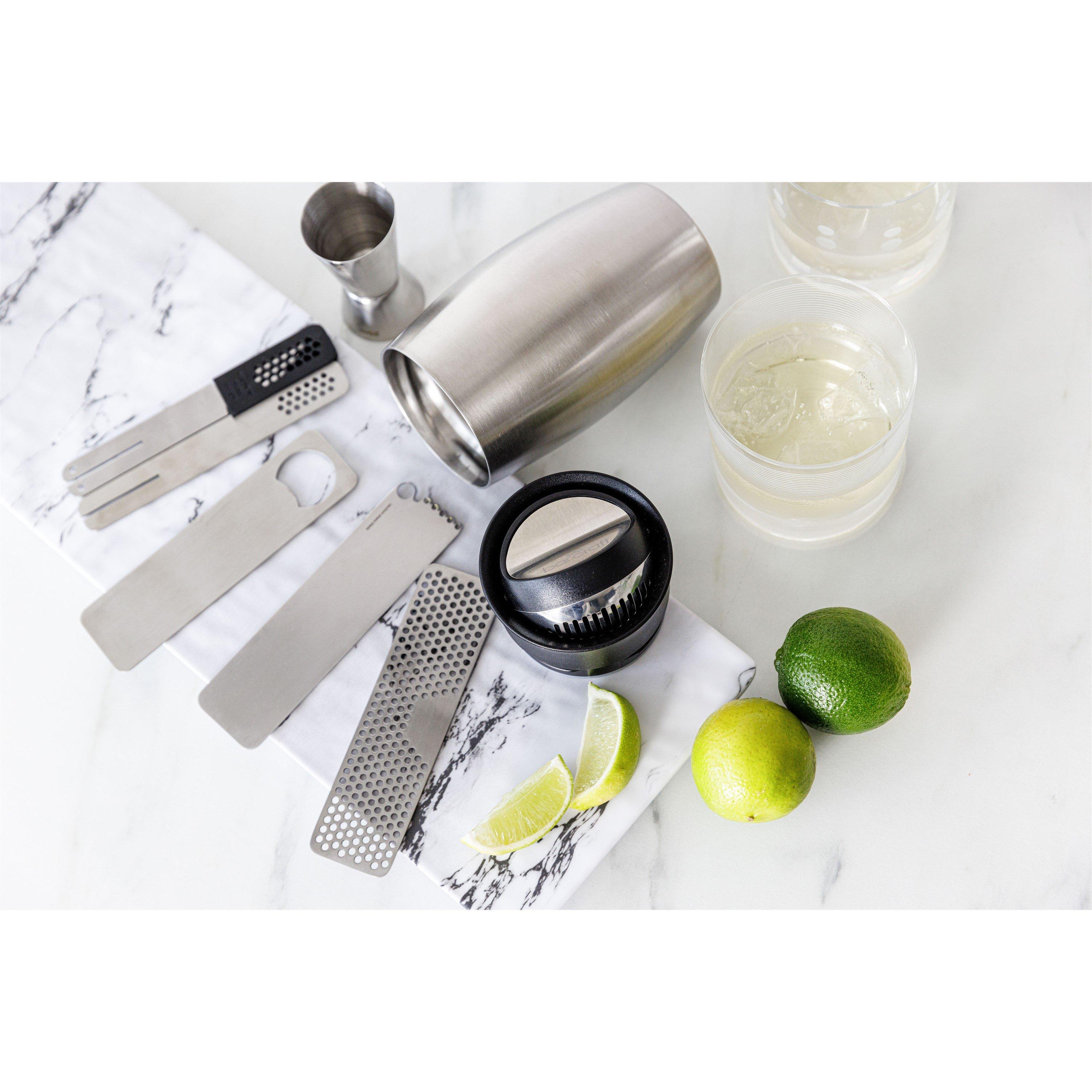 Black - BarCraft - Cocktail Mixing Tool Set - 6