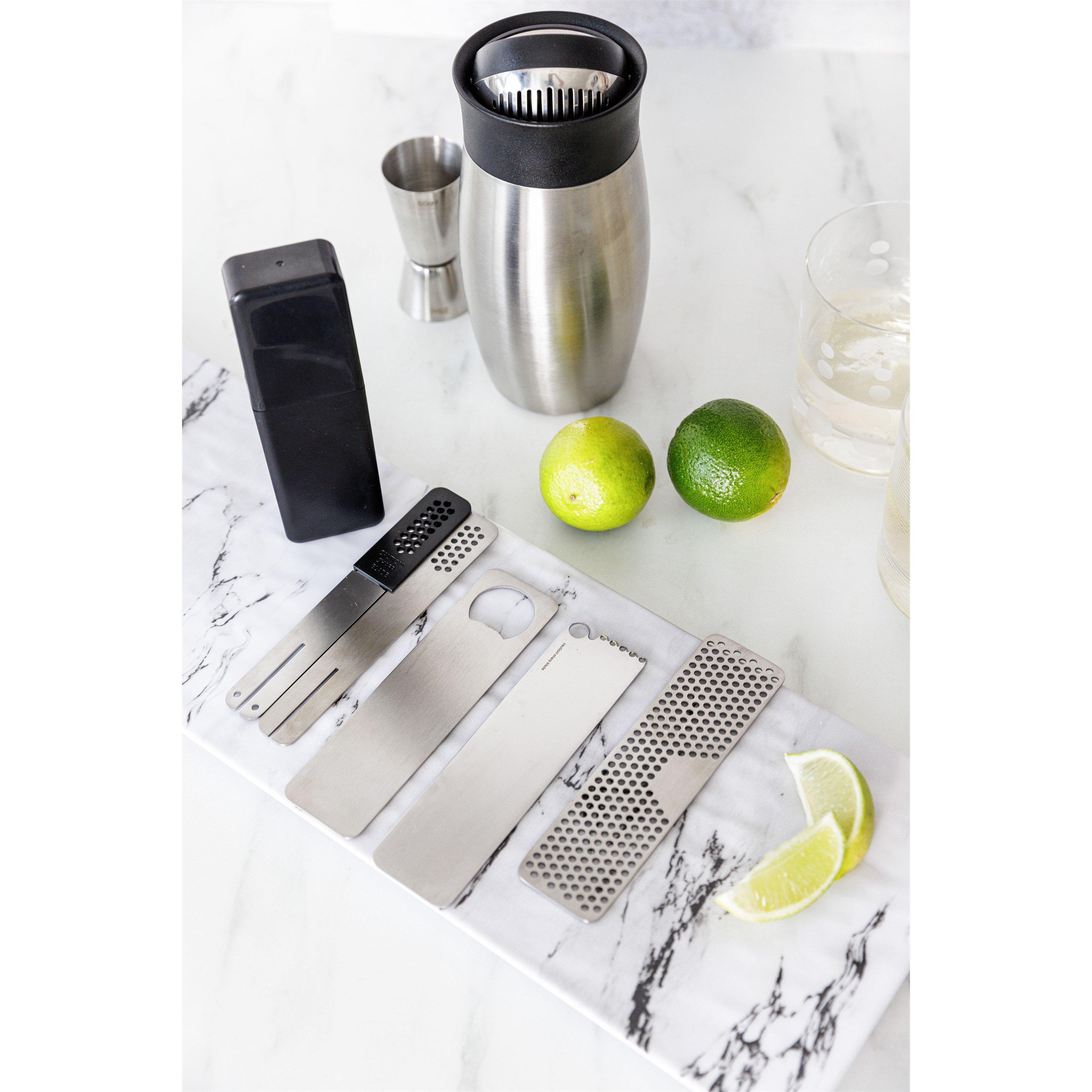 Black - BarCraft - Cocktail Mixing Tool Set - 7