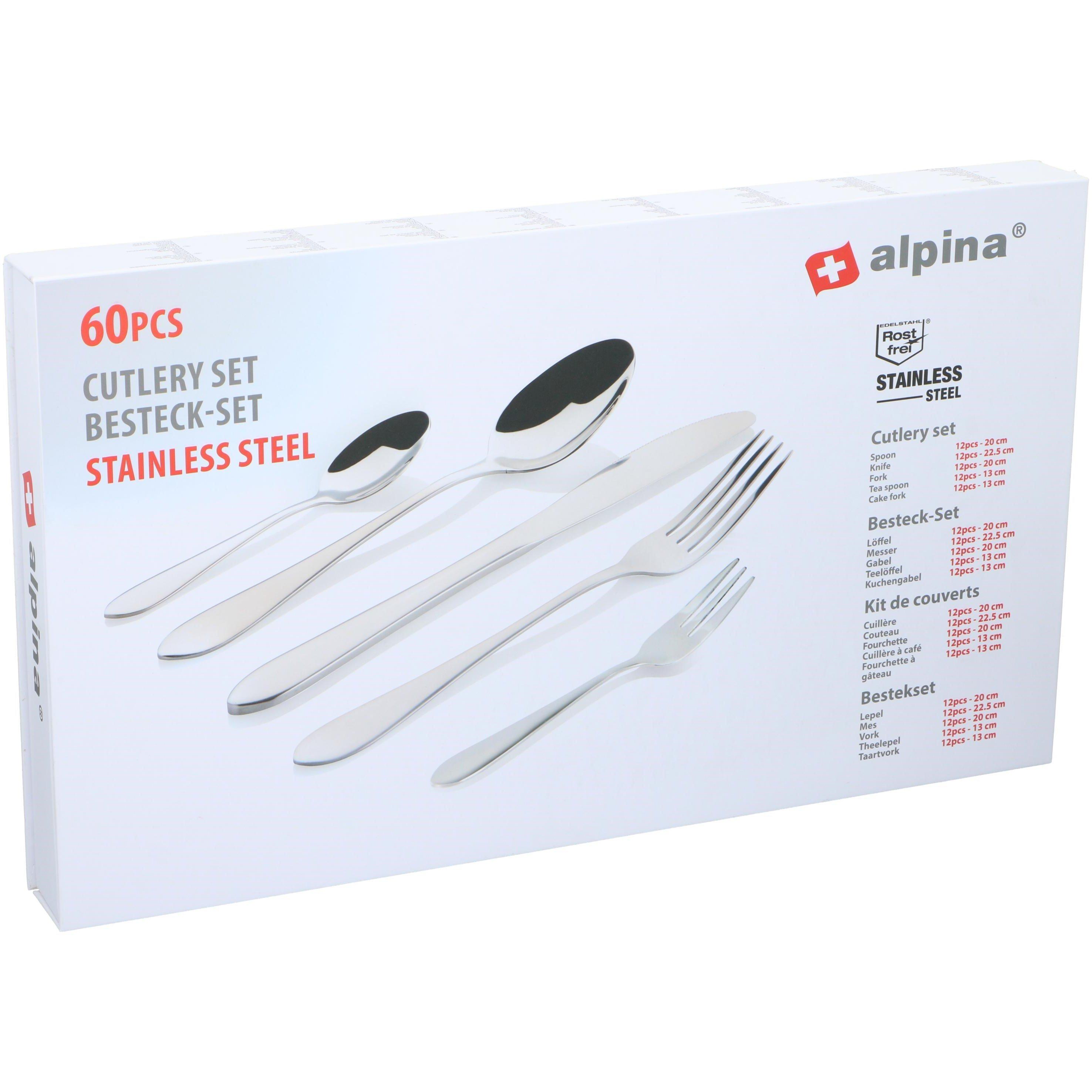 Silver - Alpina - Cutlery Set - 1