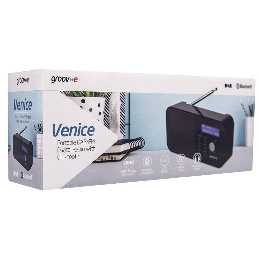 Black - Groov-e - Venice Portable DAB/FM Digital Radio - 4