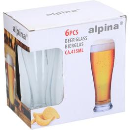 Alpina Beer glass 6pc 00
