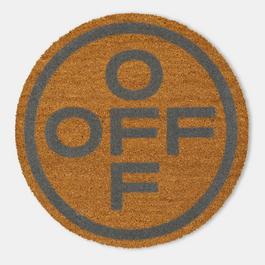 Off White Unisex Door Mat