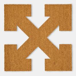 Off White Unisex Door Mat