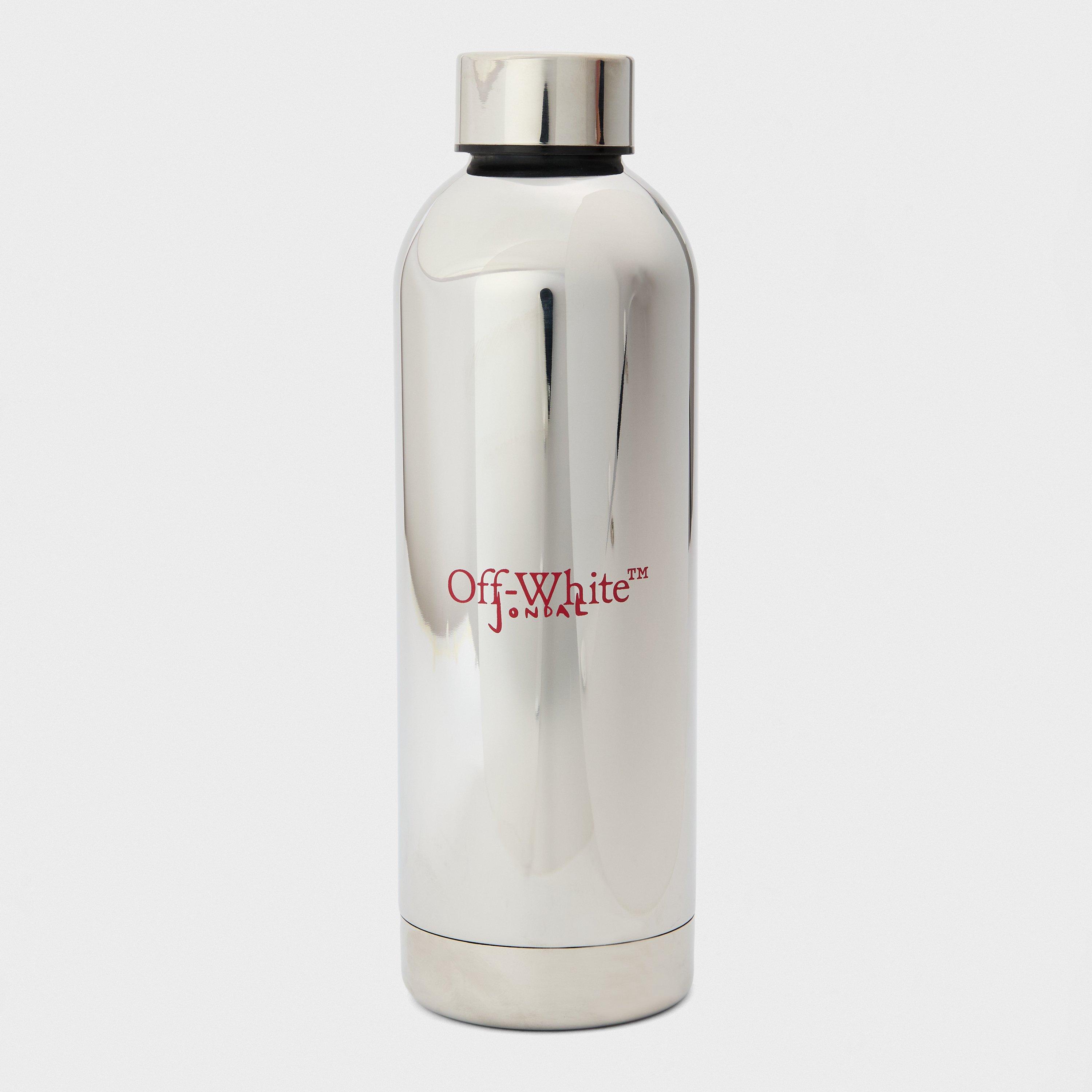 Srebrno/Crveno - Off White - Unisex Waterbottle - 1