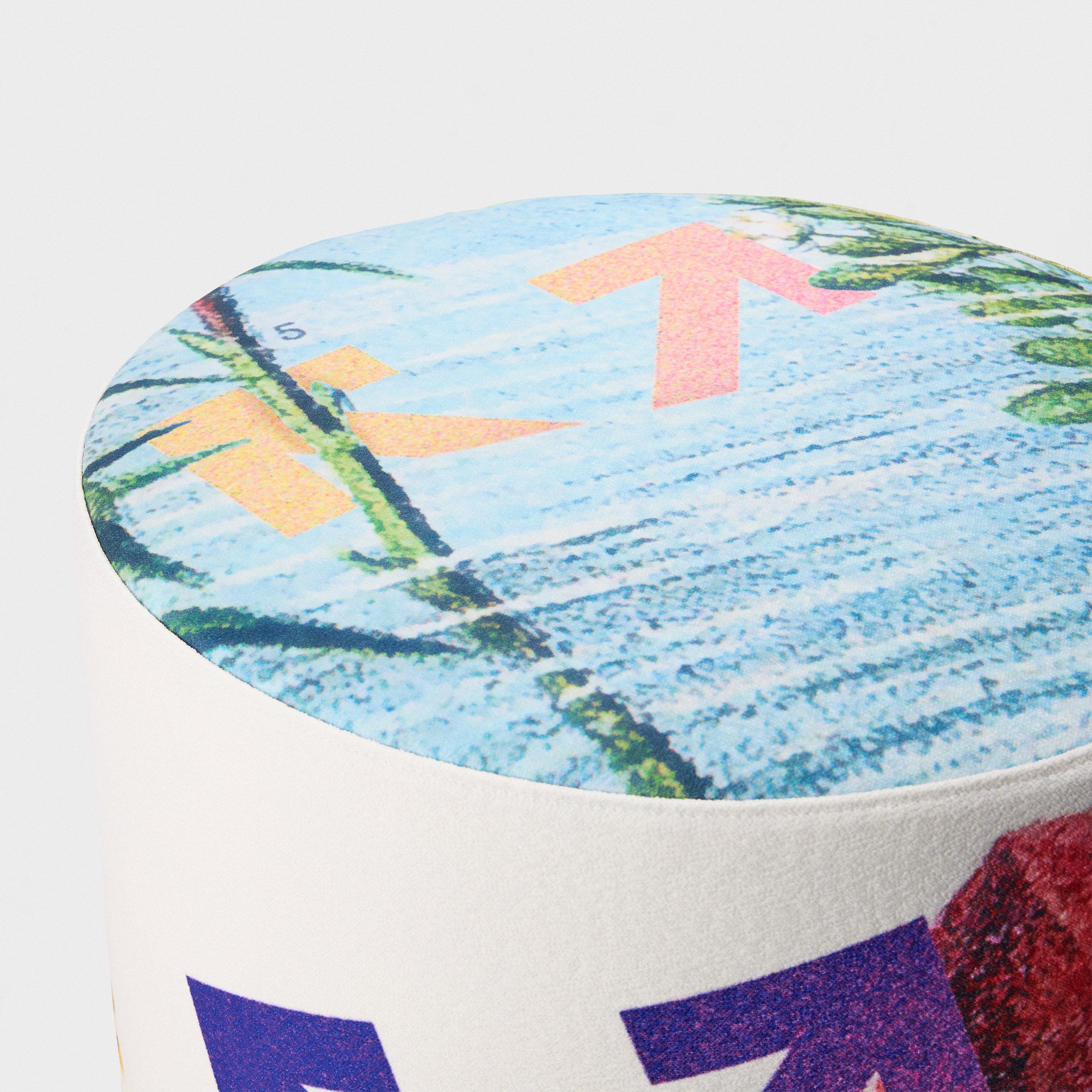 Green - Off White - Bar Stools - 2