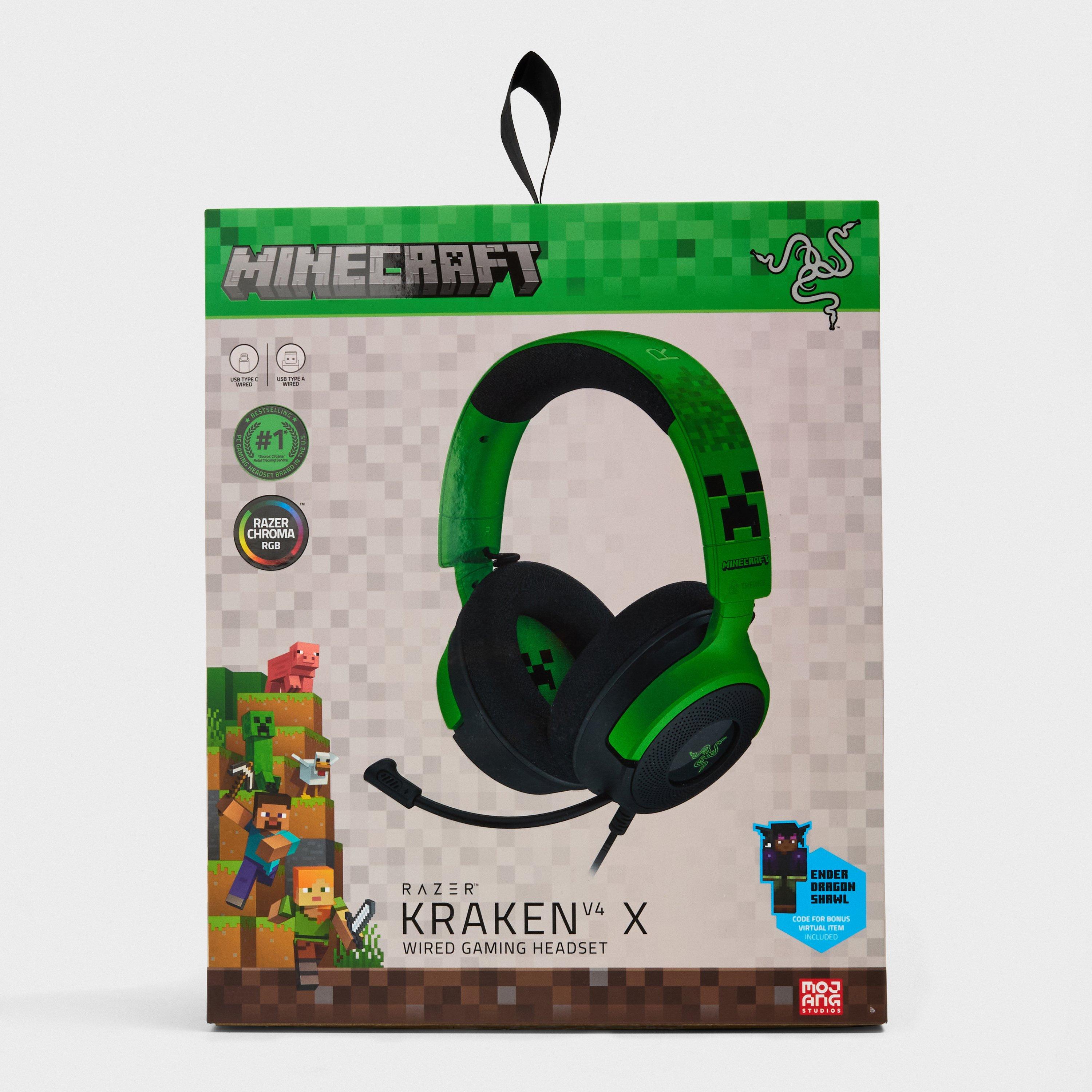 Razer  Kraken Headset - Minecraft - Mint