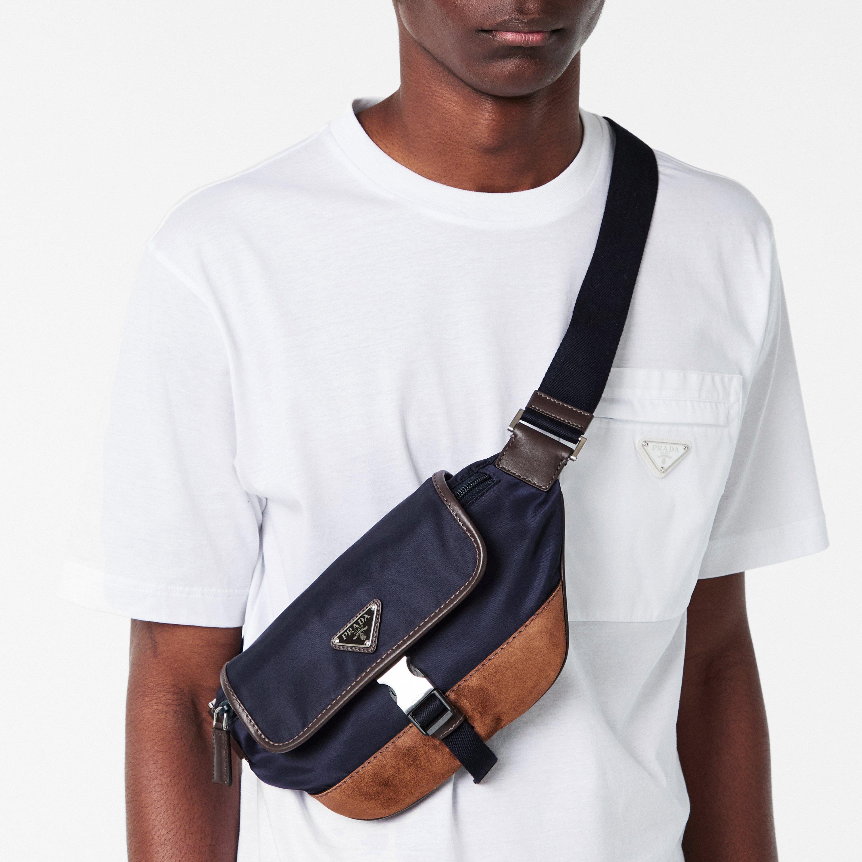 Navy - Prada - Men's Belt Bag - 3