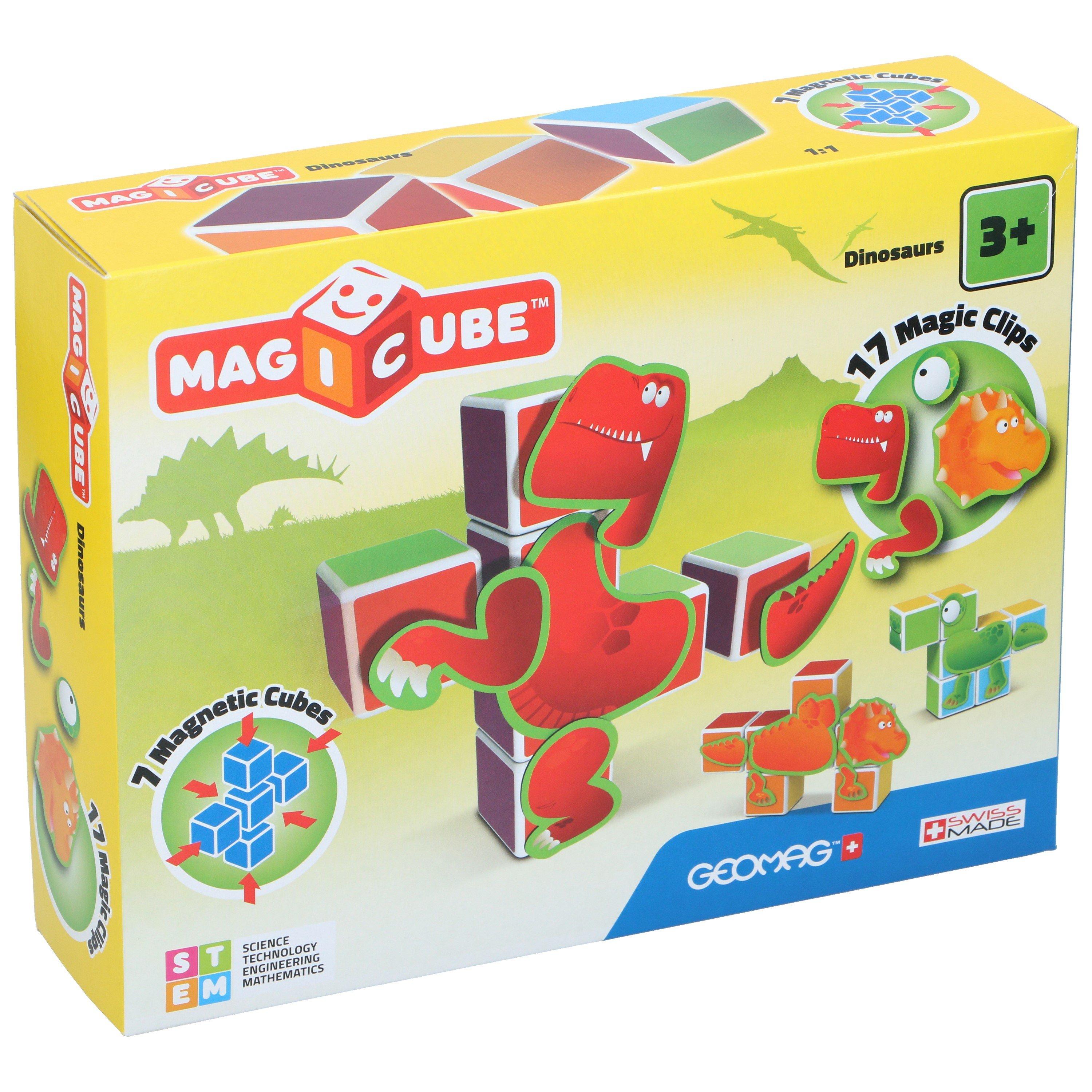 Multi - Edco - Magnetic Dinosaur Puzzle 24 Pieces