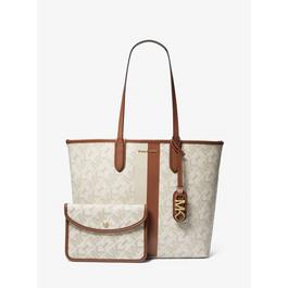 MICHAEL Michael Kors Eliza Monogram Tote Bag