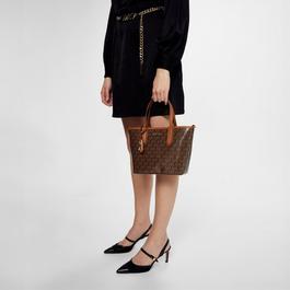 MICHAEL Michael Kors Eliza Small Monogram Tote Bag