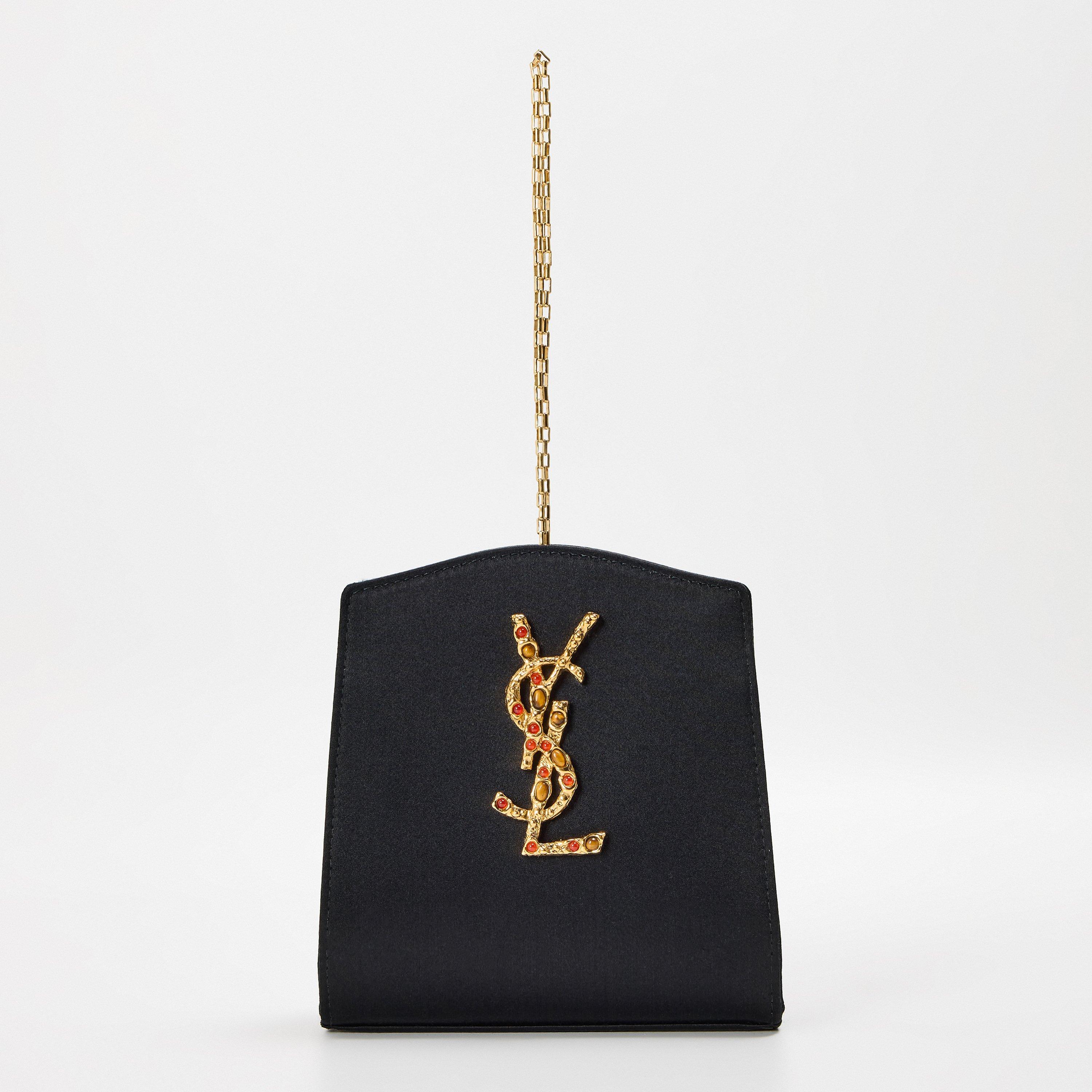 Saint Laurent Women's Mini Clutch Bags - Nero