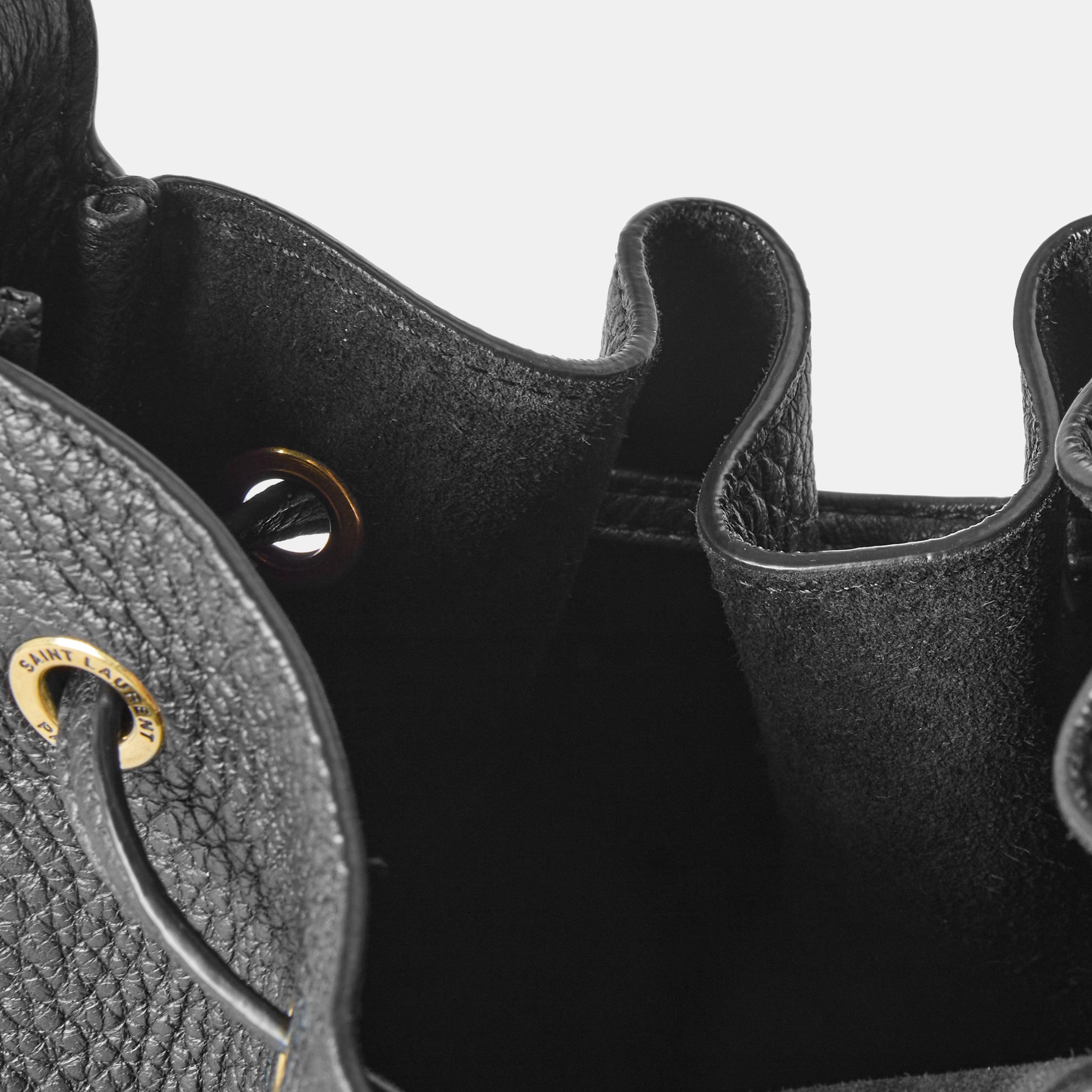 Nero - Saint Laurent - Women's Paris Bucket Bag - 5