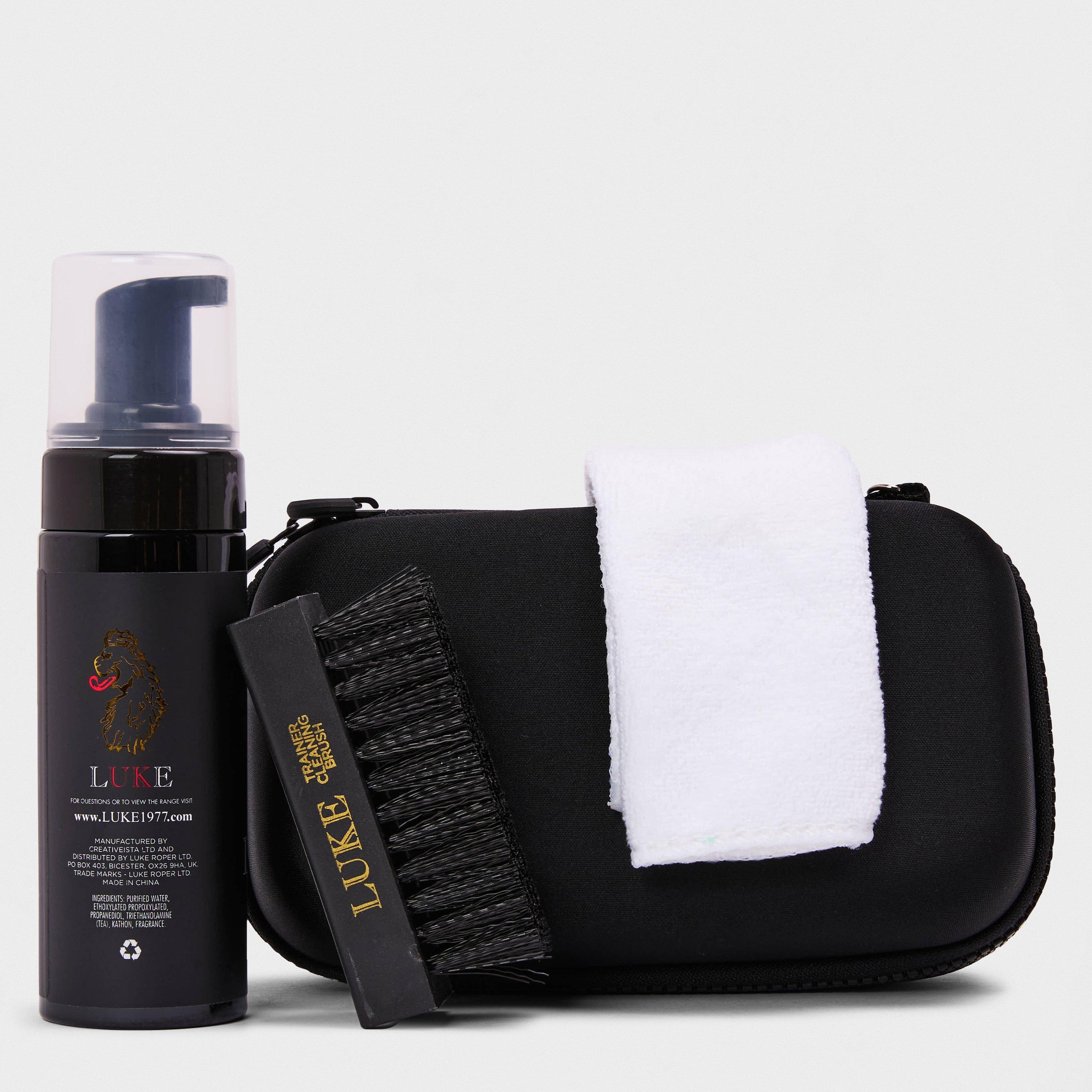 Black - Luke - Adults Trainers Shoes Cleaner