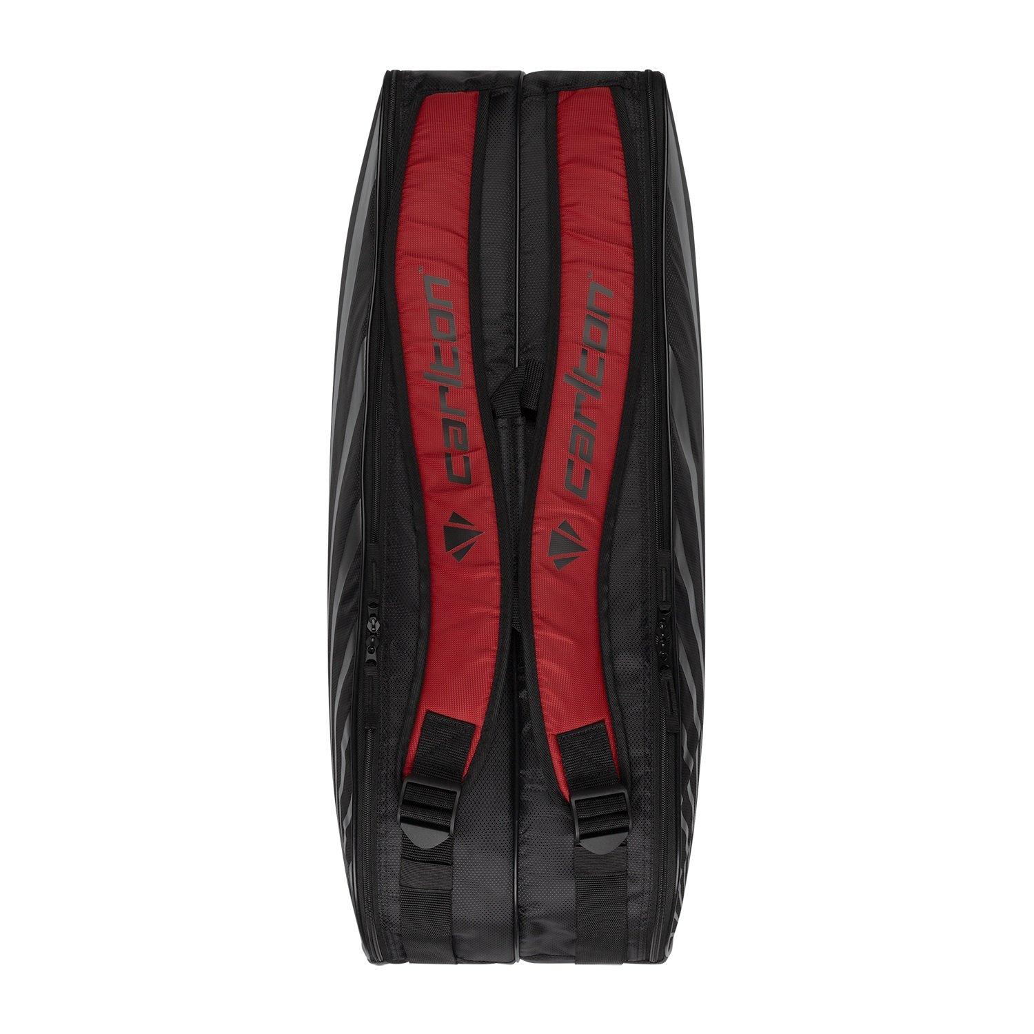Preto/Vermelho - Carlton - Ab 2Comp R/Bag 00 - 6