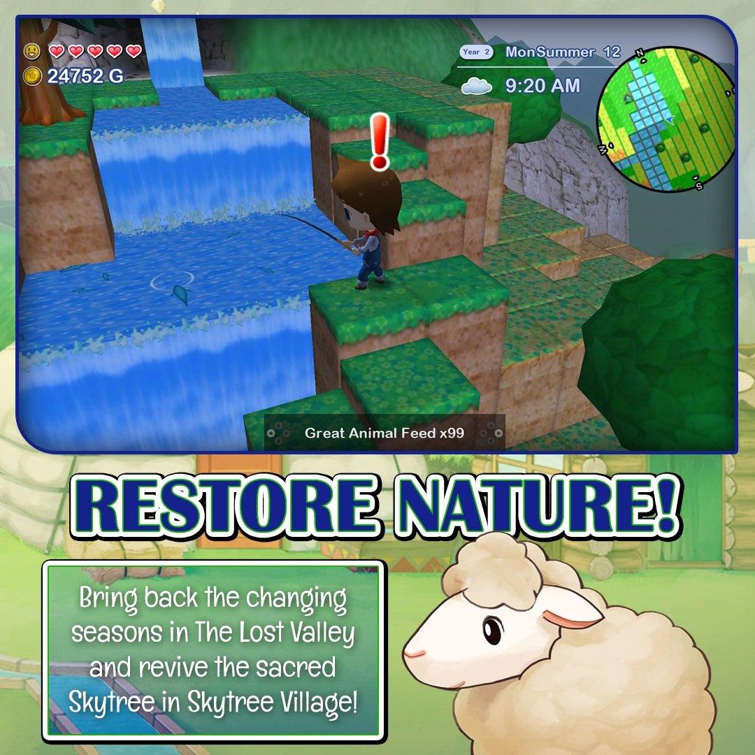 NSW - Numskull - Harvest Moon: The Lost Valley & Skytree Village Standard Edition - 4