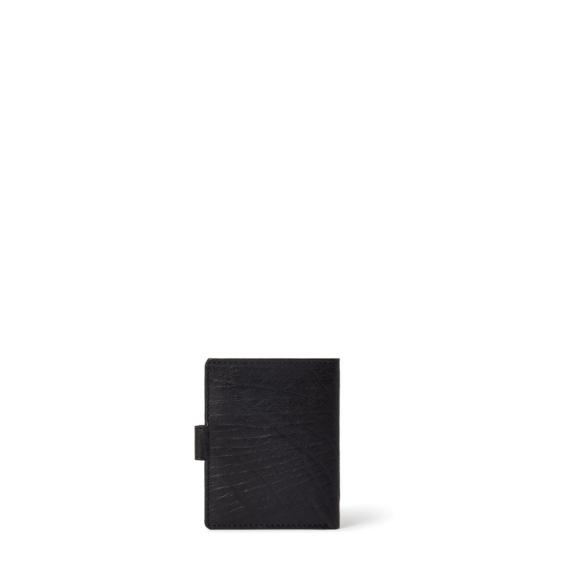 Zwart - Osprey London - Popper Billfold Wallet - 3