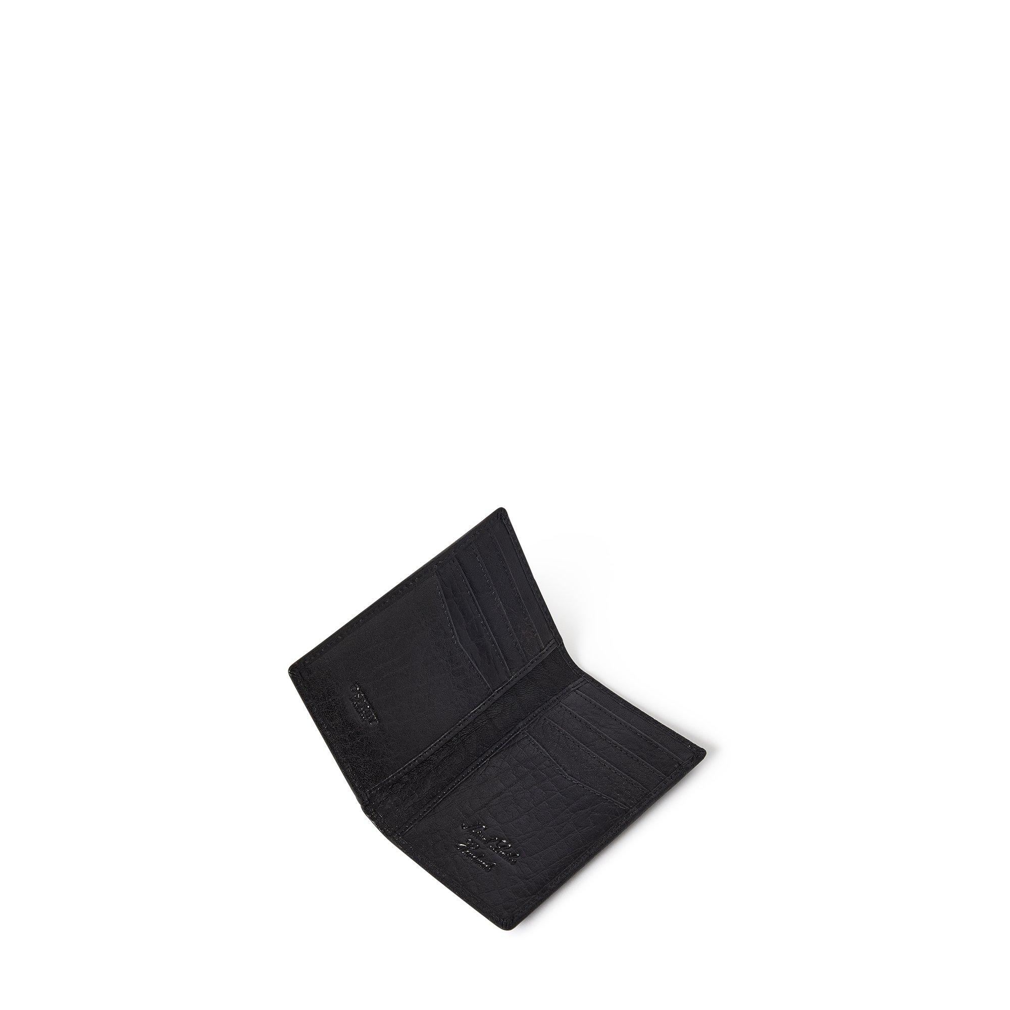 Black - Osprey London - Highland Micro Leather Dress Wallet - 2