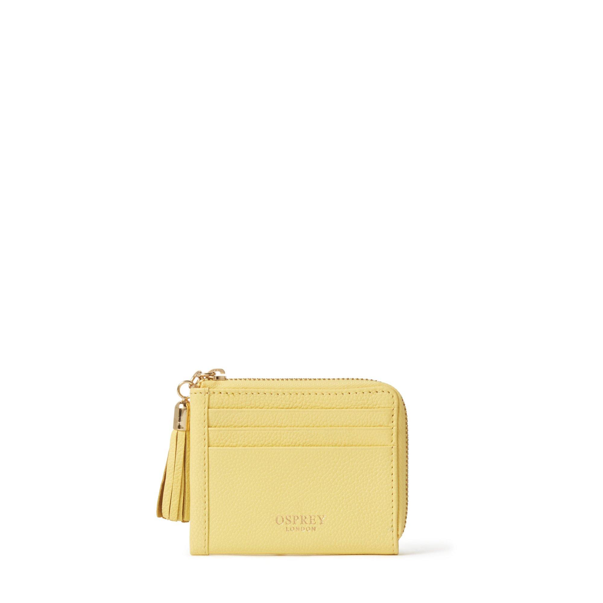 OSPREY LONDON Marie Leather Coin Purse