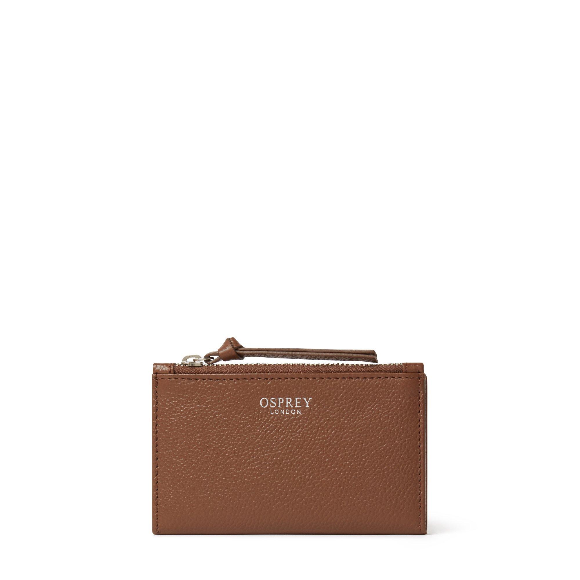 OSPREY LONDON Molly Bi-Fold Leather Card Holder