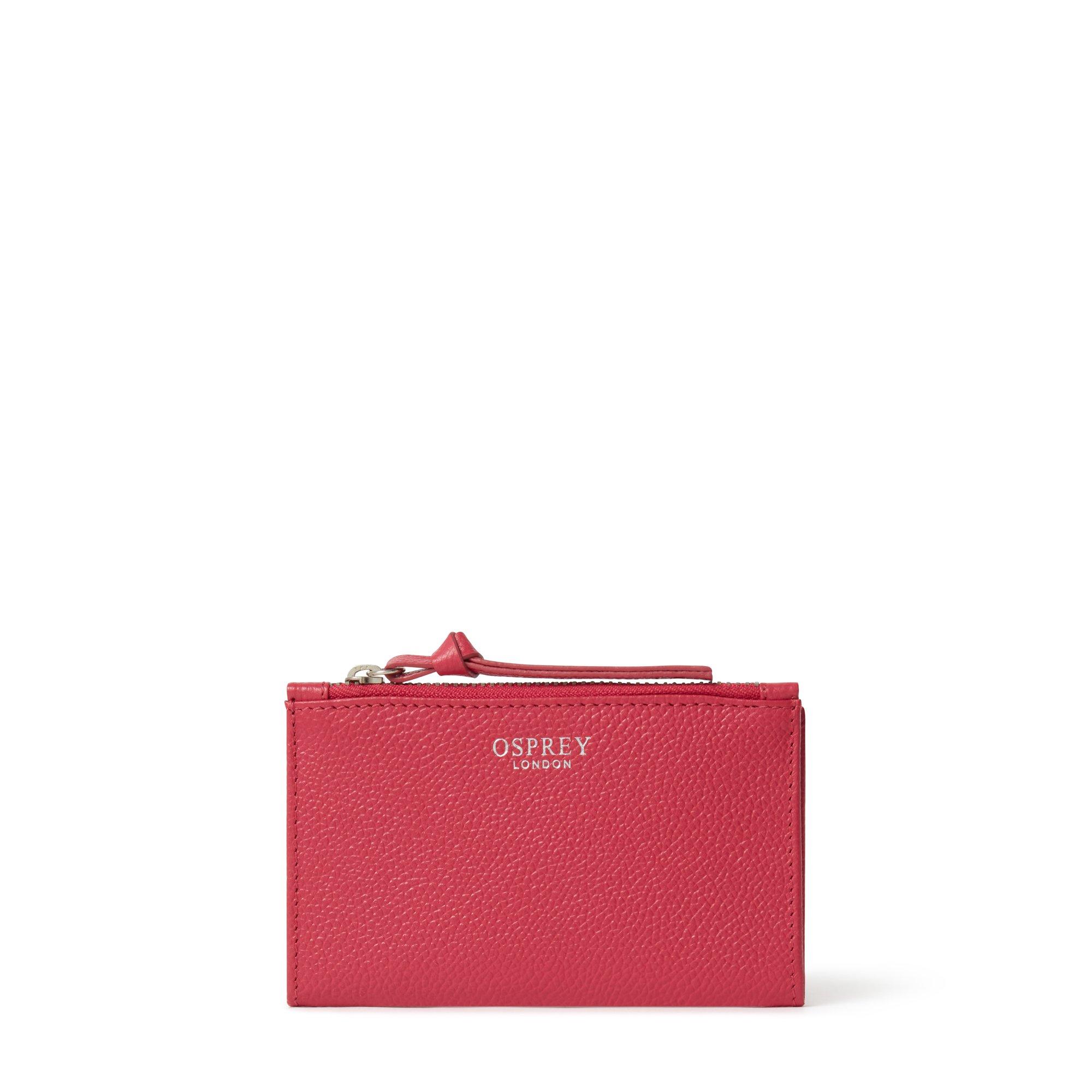 OSPREY LONDON Molly Bi-Fold Leather Card Holder