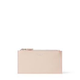 Osprey London OSPREY LONDON Molly Zip Top Leather Card Pouch
