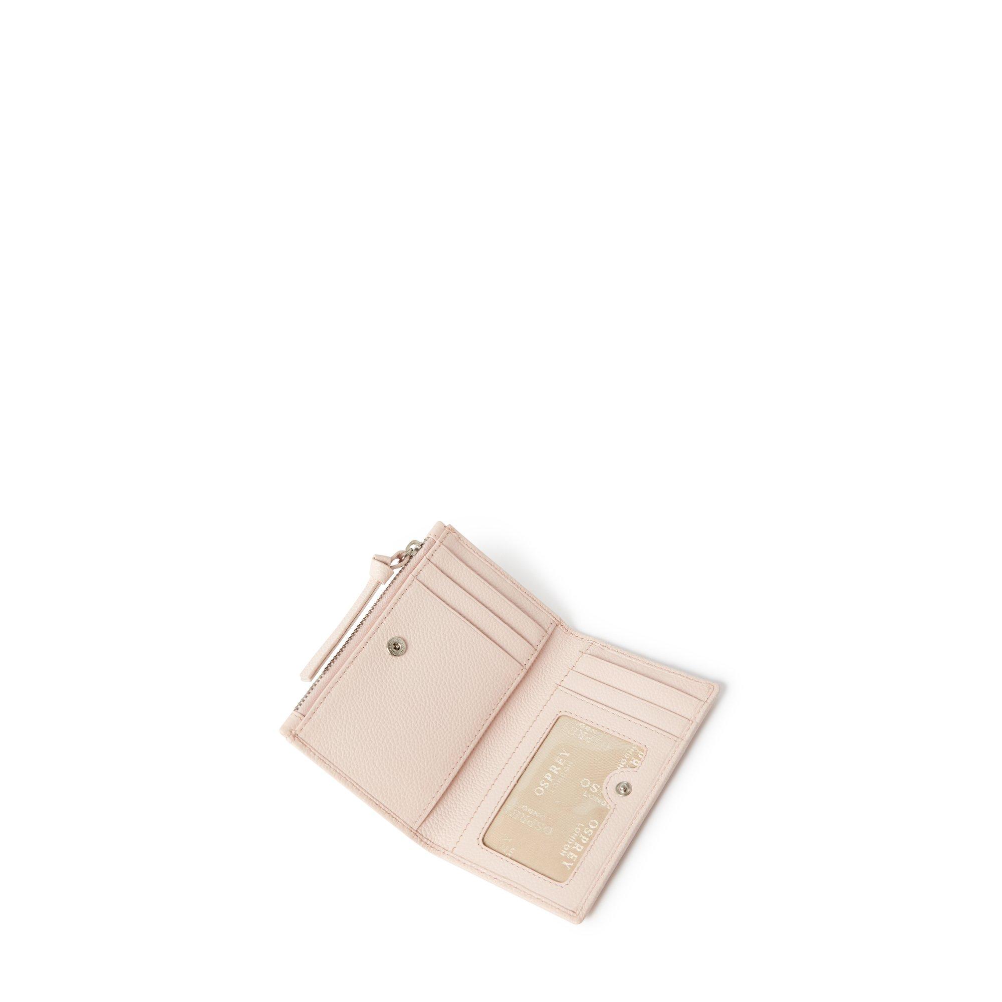 Erröten - Osprey London - OSPREY LONDON Molly Curved Bi-Fold Leather Card Holder - 2