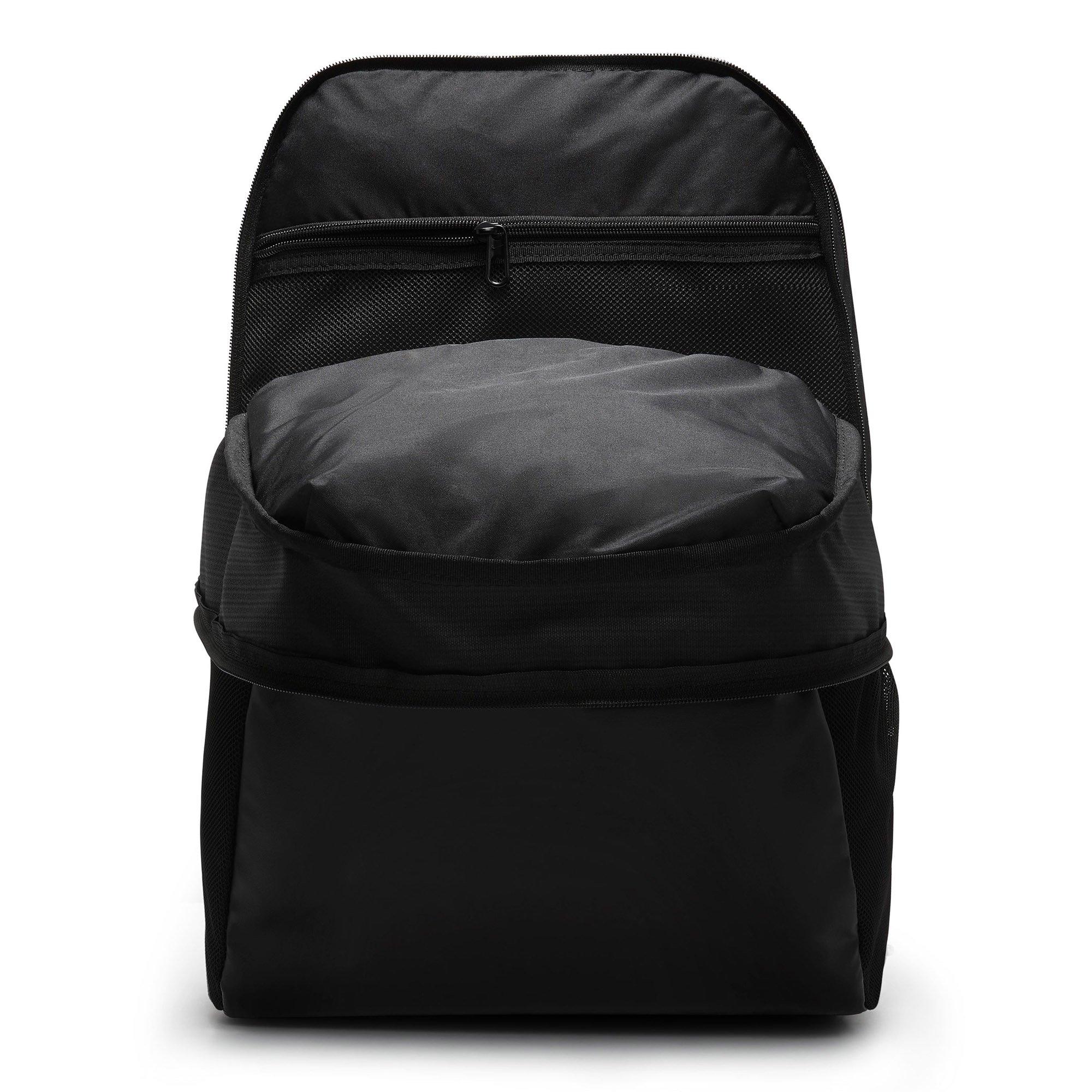Black/Blk/White - Nike - Brasilia 9.5 Training Backpack - 4