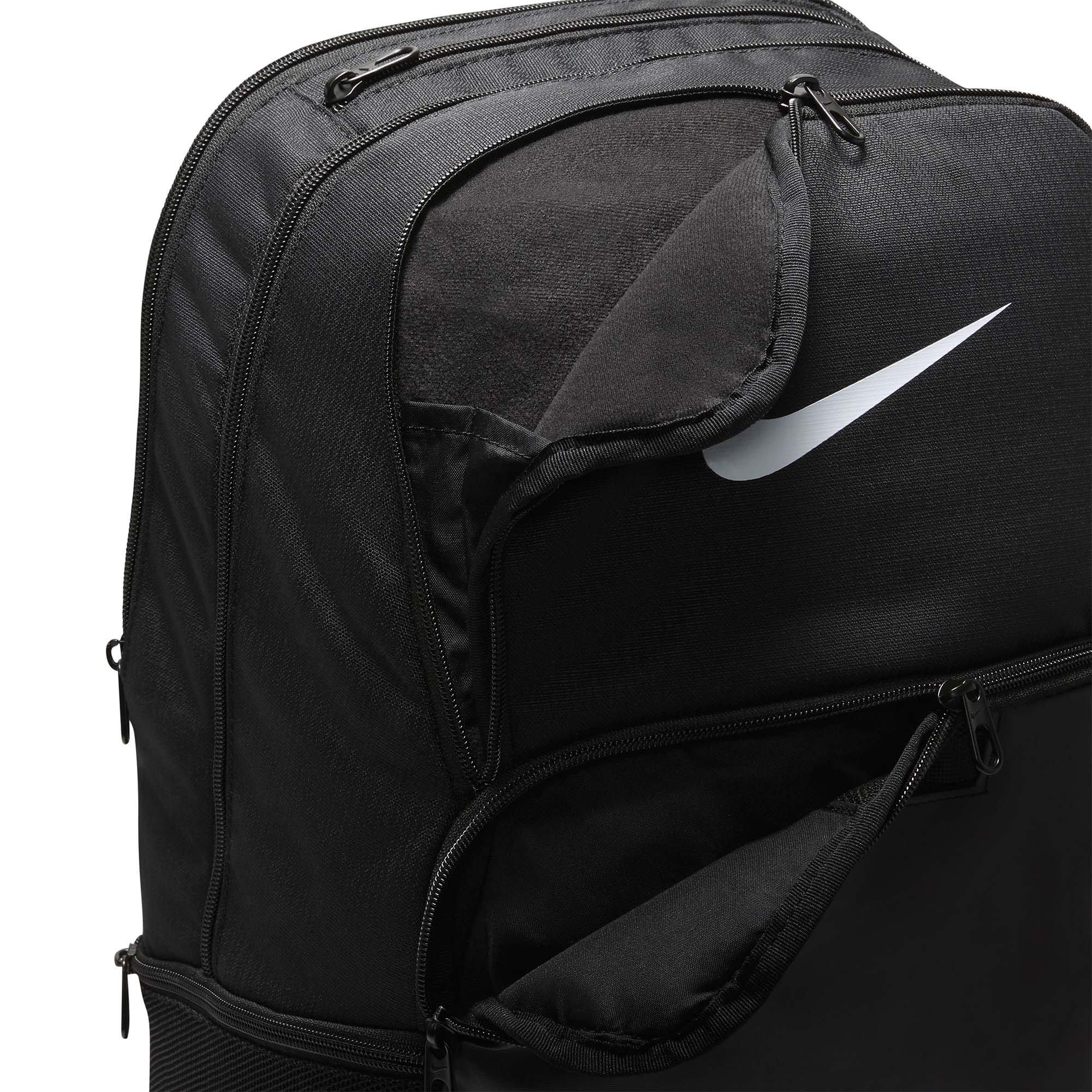 Black/Blk/White - Nike - Brasilia 9.5 Training Backpack - 5