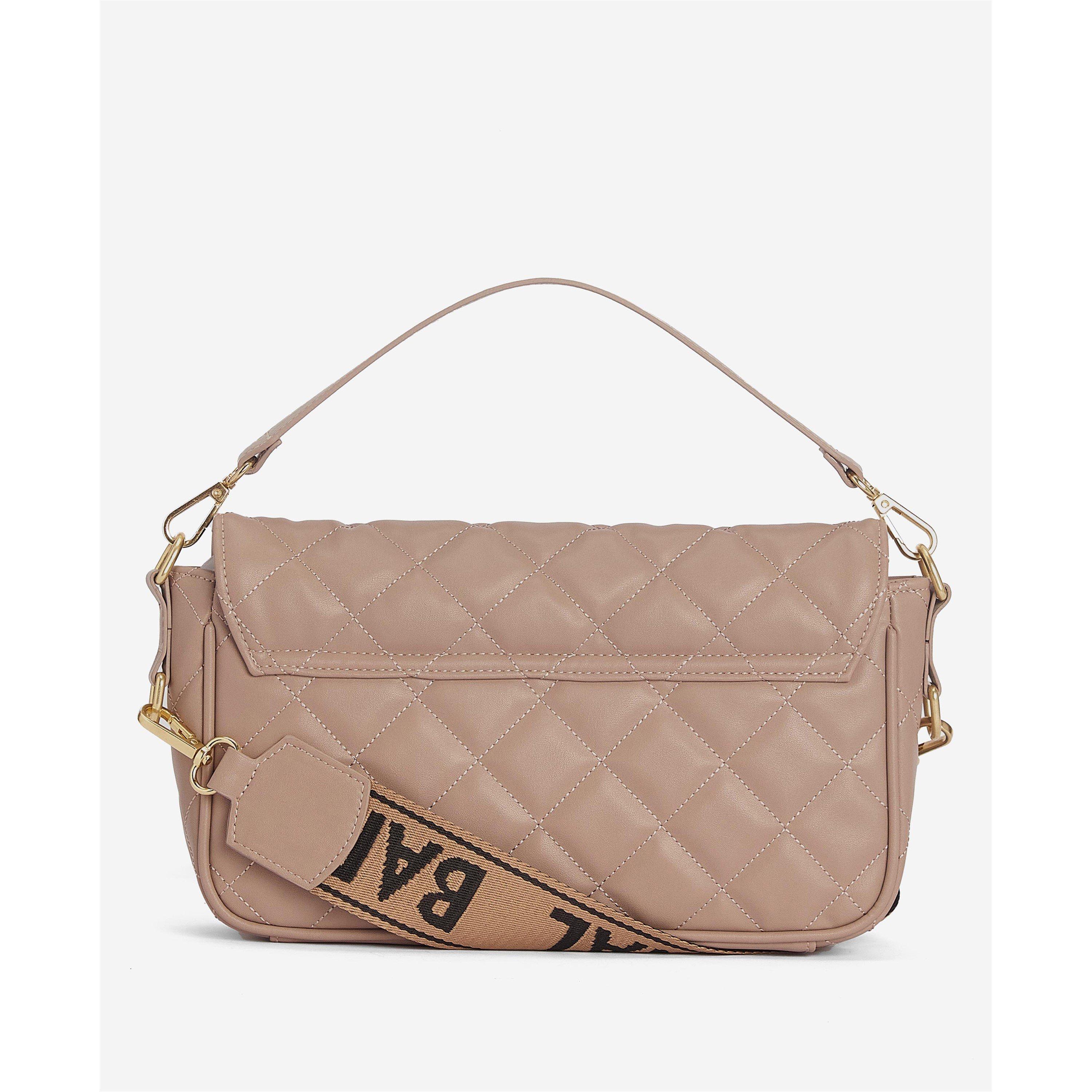 Camel - Barbour International - Women's Quilted Leather Crossbody Bag - 2